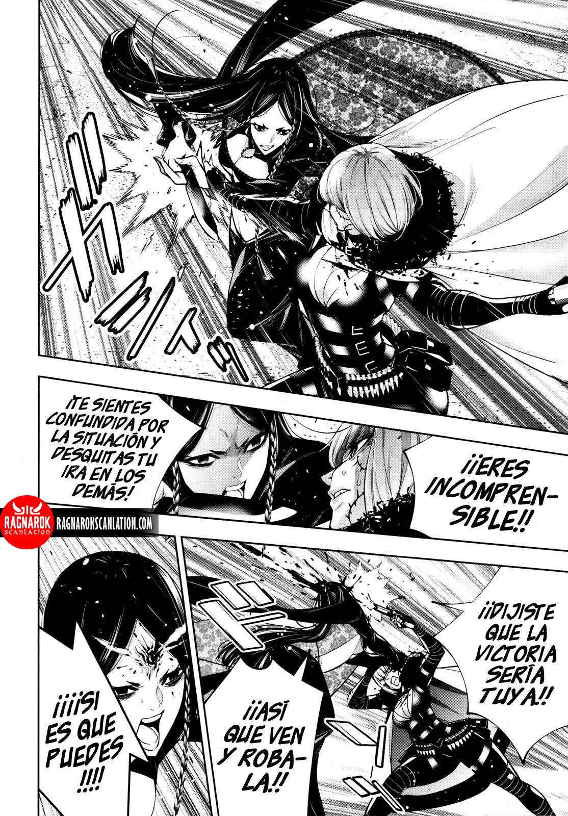 Majo Taisen - The War of Greedy Witches Capitulo 39: ROSTRO VERDADERO página 30