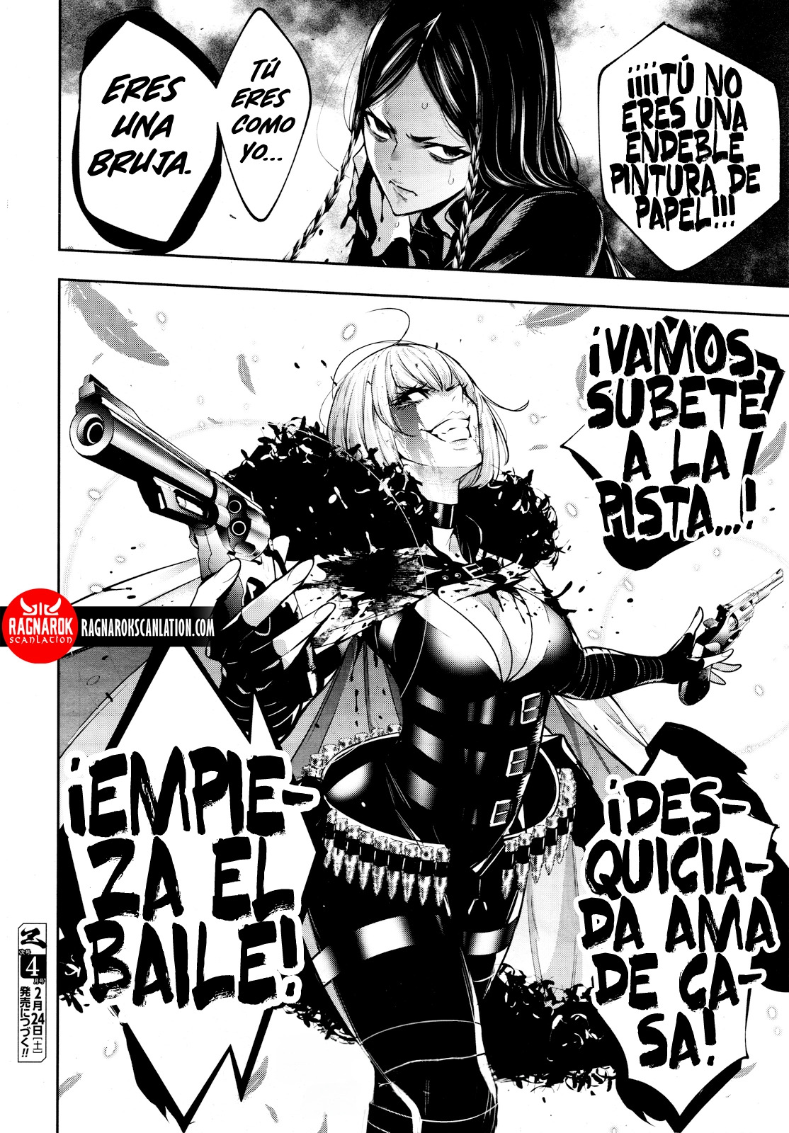 Majo Taisen - The War of Greedy Witches Capitulo 39: ROSTRO VERDADERO página 40