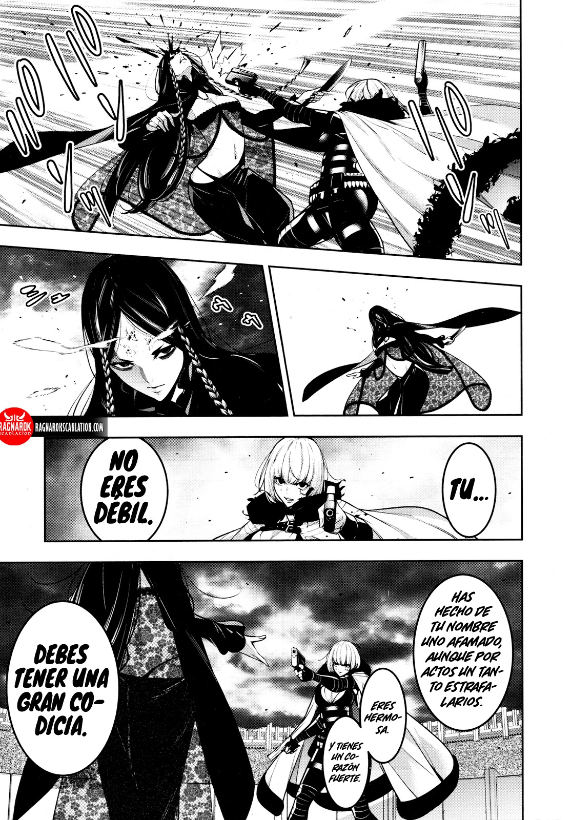 Majo Taisen - The War of Greedy Witches Capitulo 39: ROSTRO VERDADERO página 7