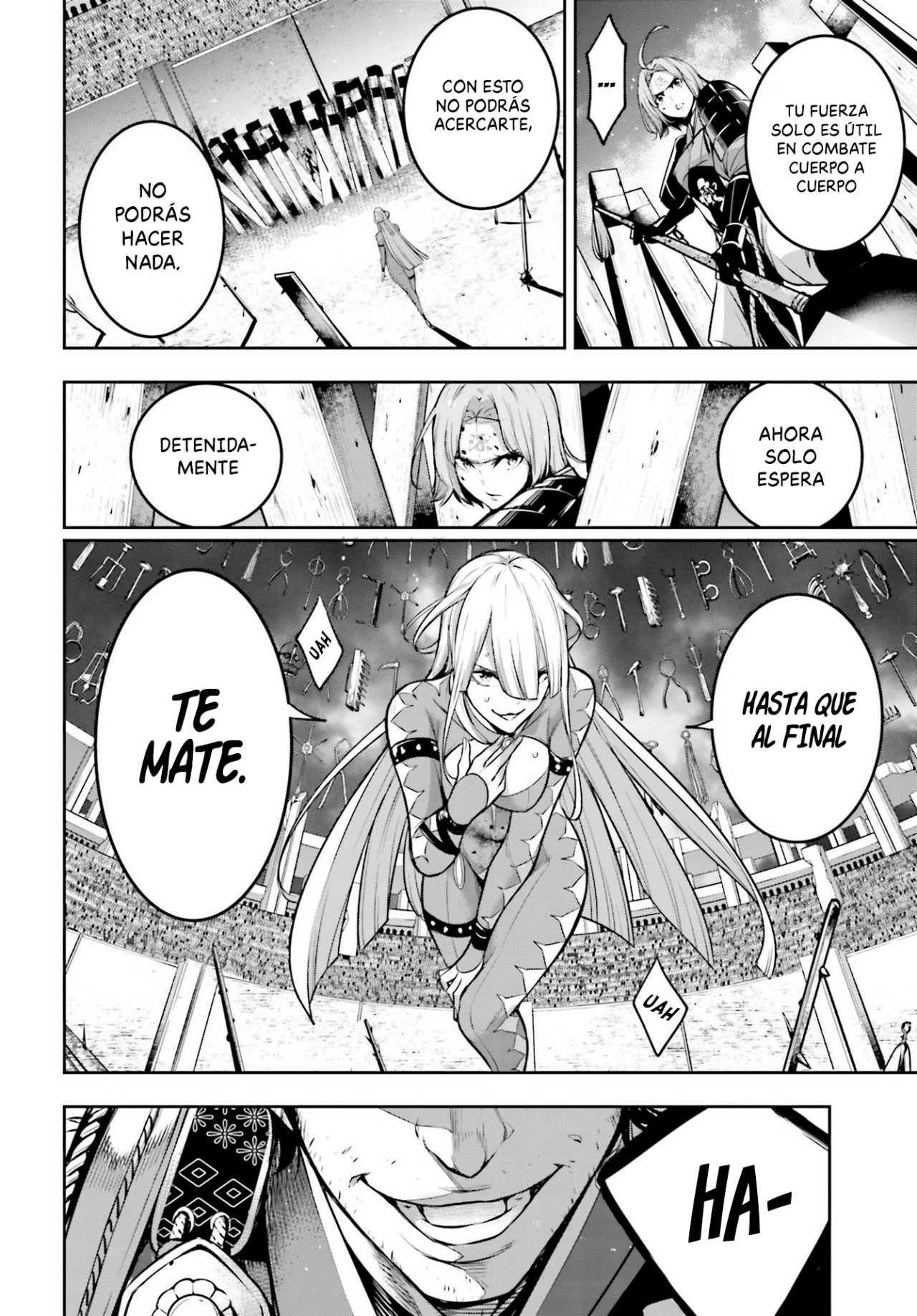 Majo Taisen - The War of Greedy Witches Capitulo 4: La Formación De La Flor De Un Samurái página 17