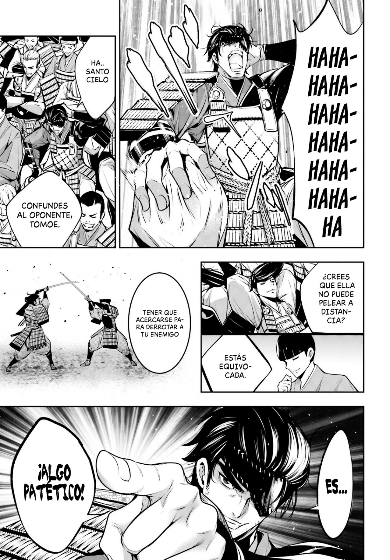Majo Taisen - The War of Greedy Witches Capitulo 4: La Formación De La Flor De Un Samurái página 18