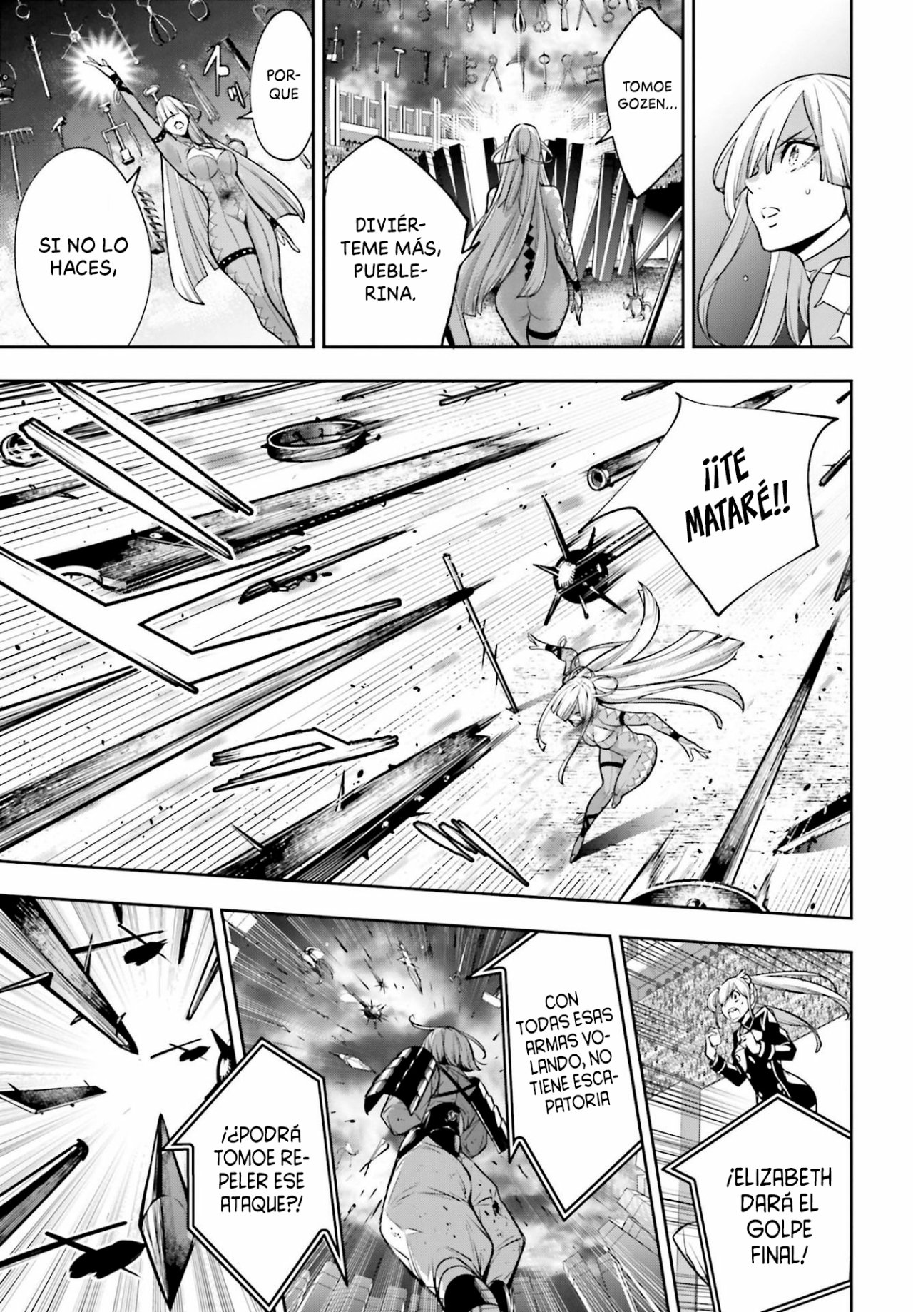 Majo Taisen - The War of Greedy Witches Capitulo 4: La Formación De La Flor De Un Samurái página 22