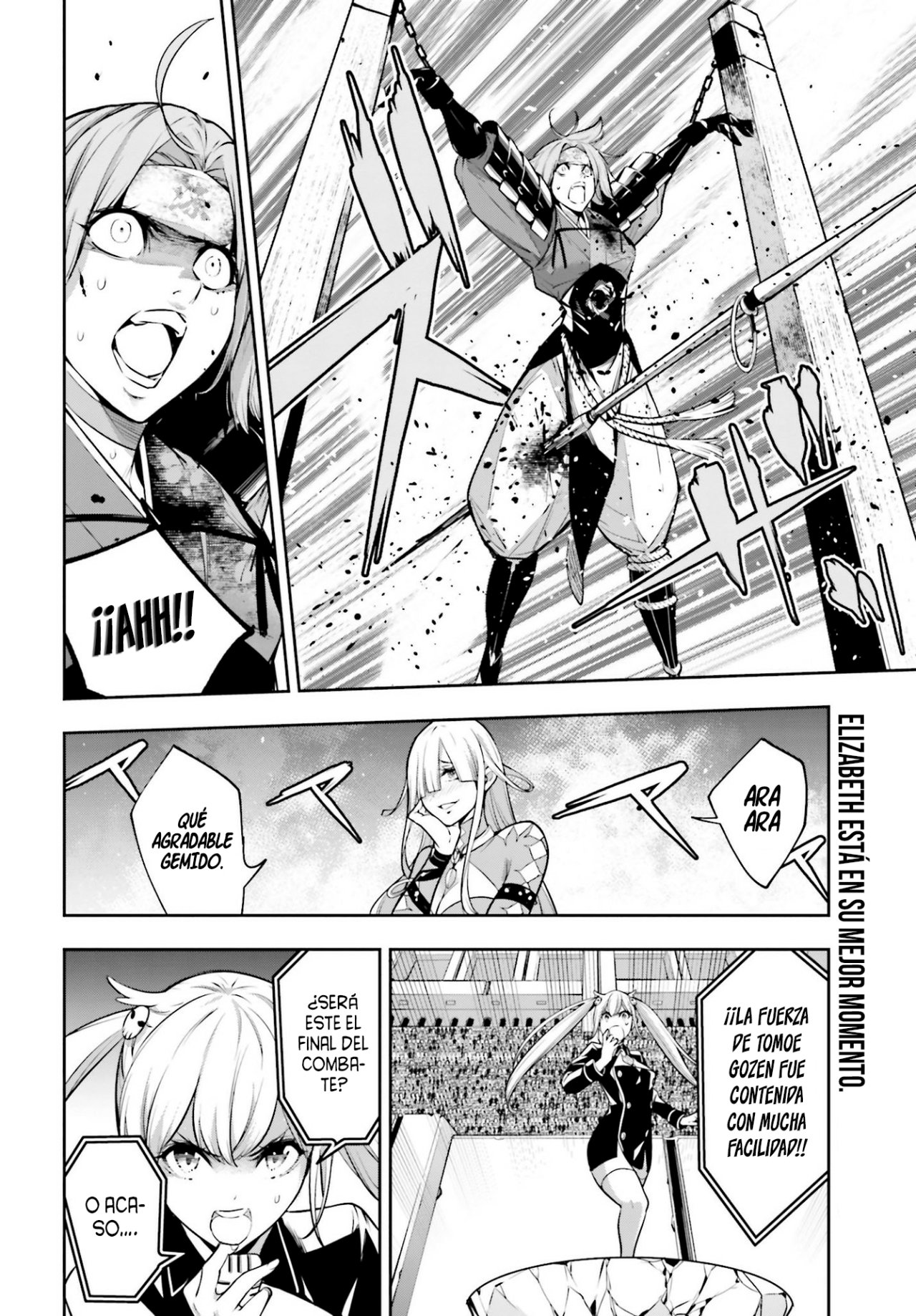 Majo Taisen - The War of Greedy Witches Capitulo 4: La Formación De La Flor De Un Samurái página 3