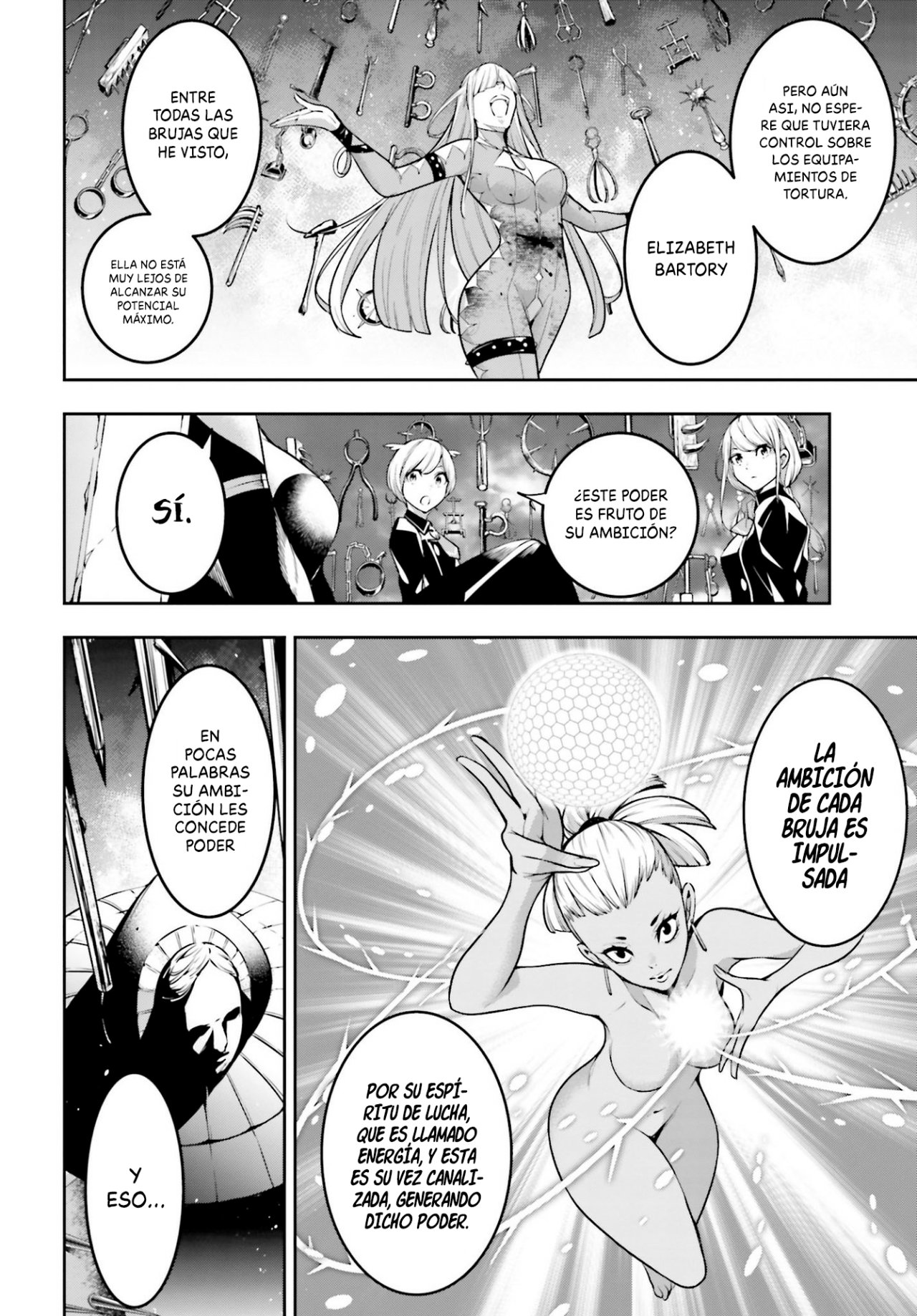 Majo Taisen - The War of Greedy Witches Capitulo 4: La Formación De La Flor De Un Samurái página 5