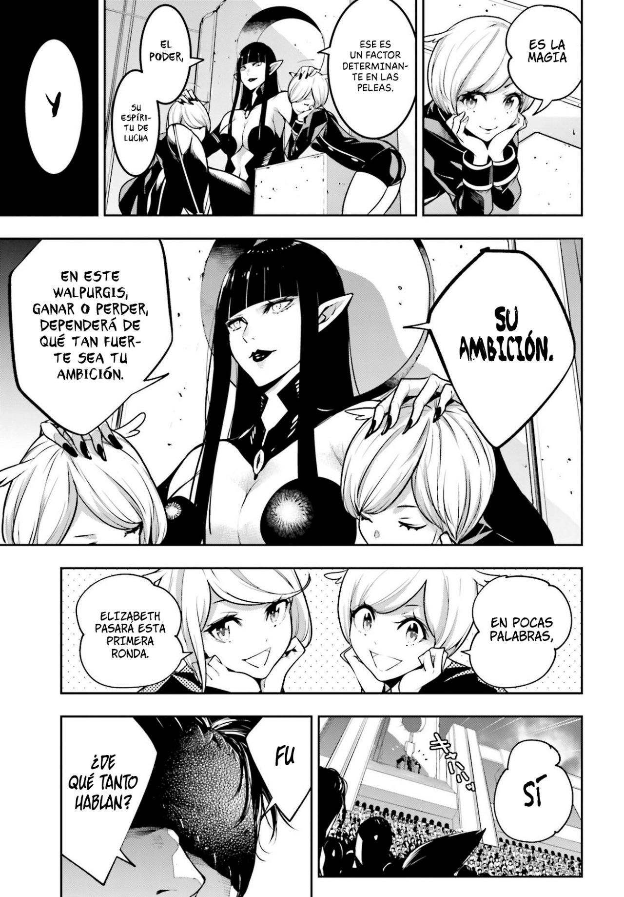 Majo Taisen - The War of Greedy Witches Capitulo 4: La Formación De La Flor De Un Samurái página 6