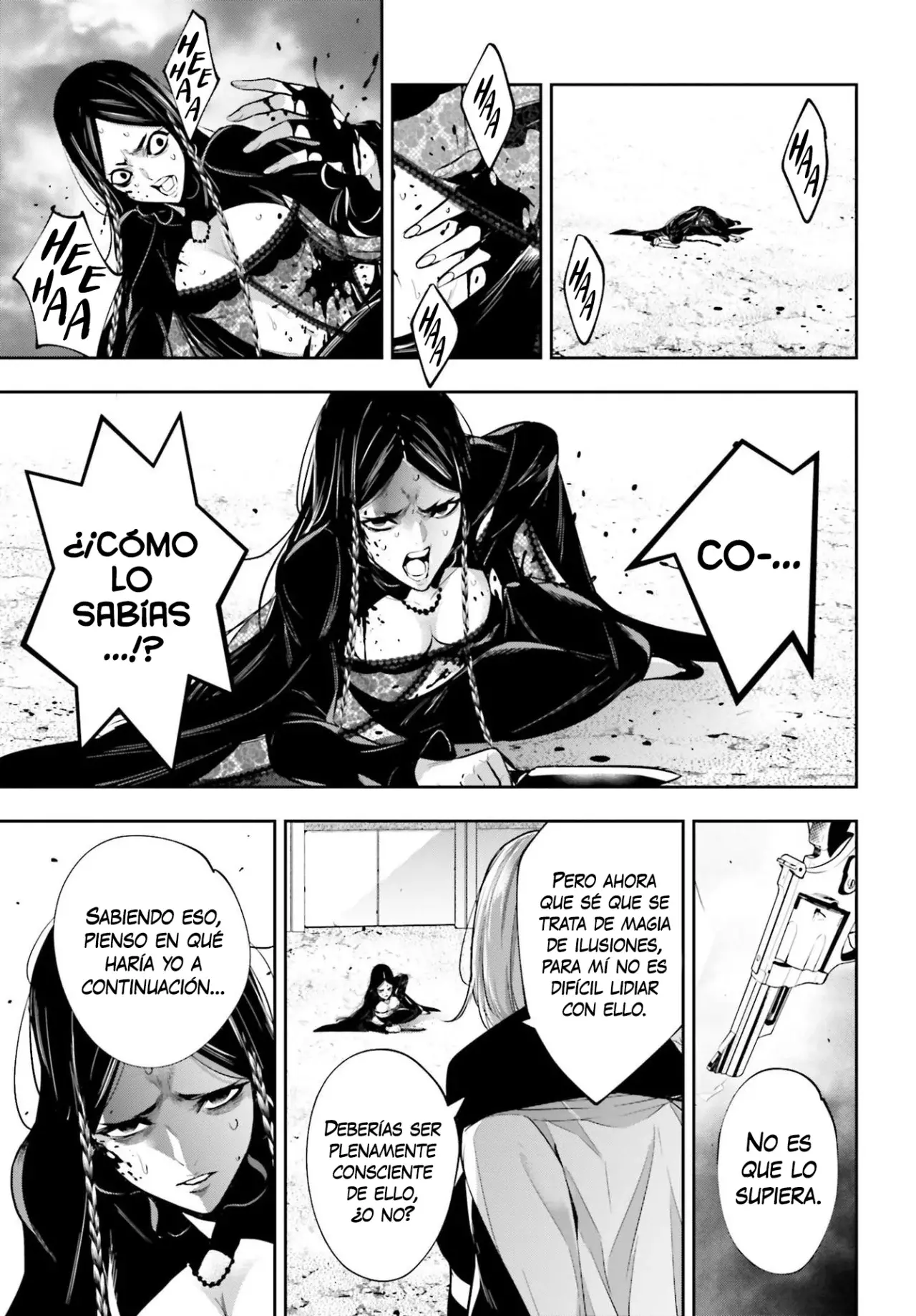 Majo Taisen - The War of Greedy Witches Capitulo 40: LA FORMA DE AMBICIÓN página 18