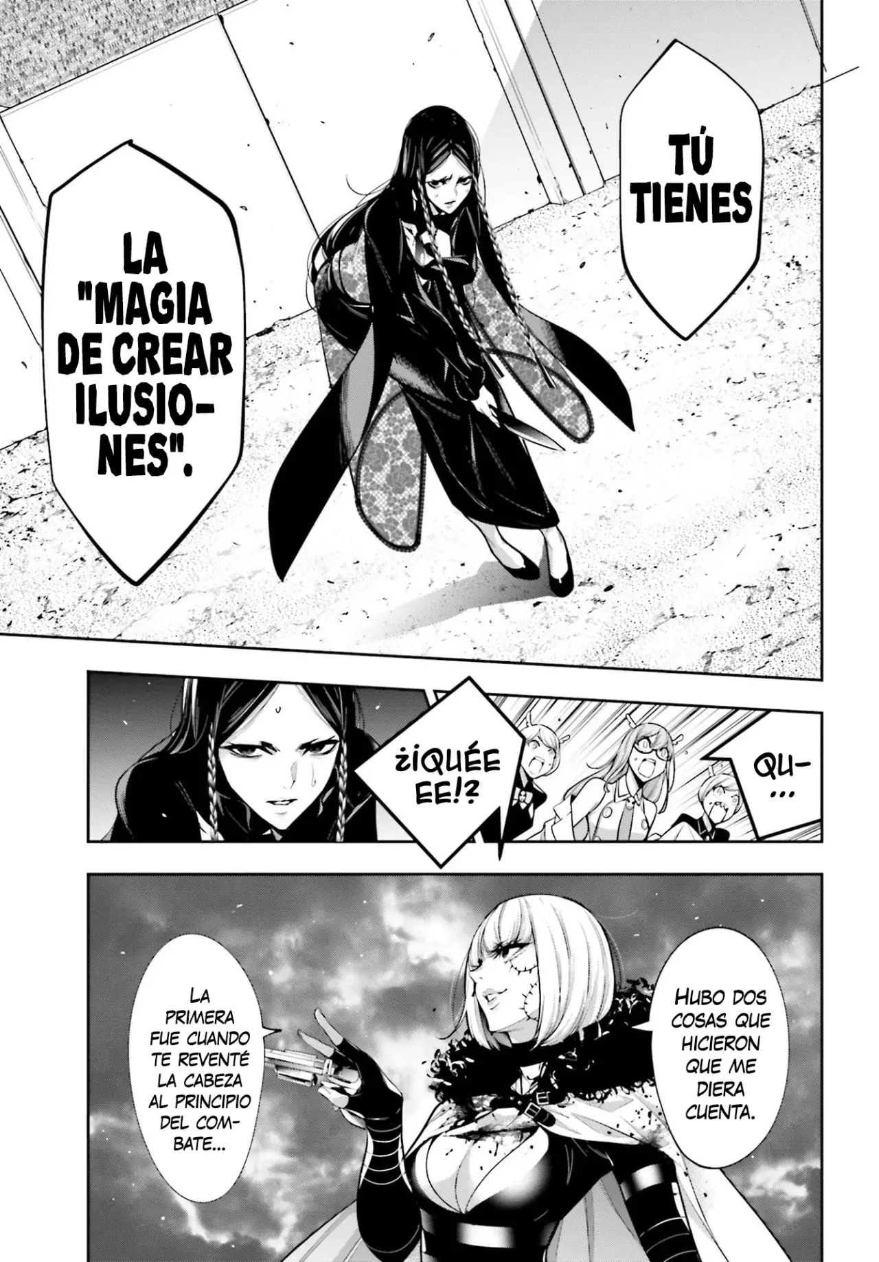 Majo Taisen - The War of Greedy Witches Capitulo 40: LA FORMA DE AMBICIÓN página 4