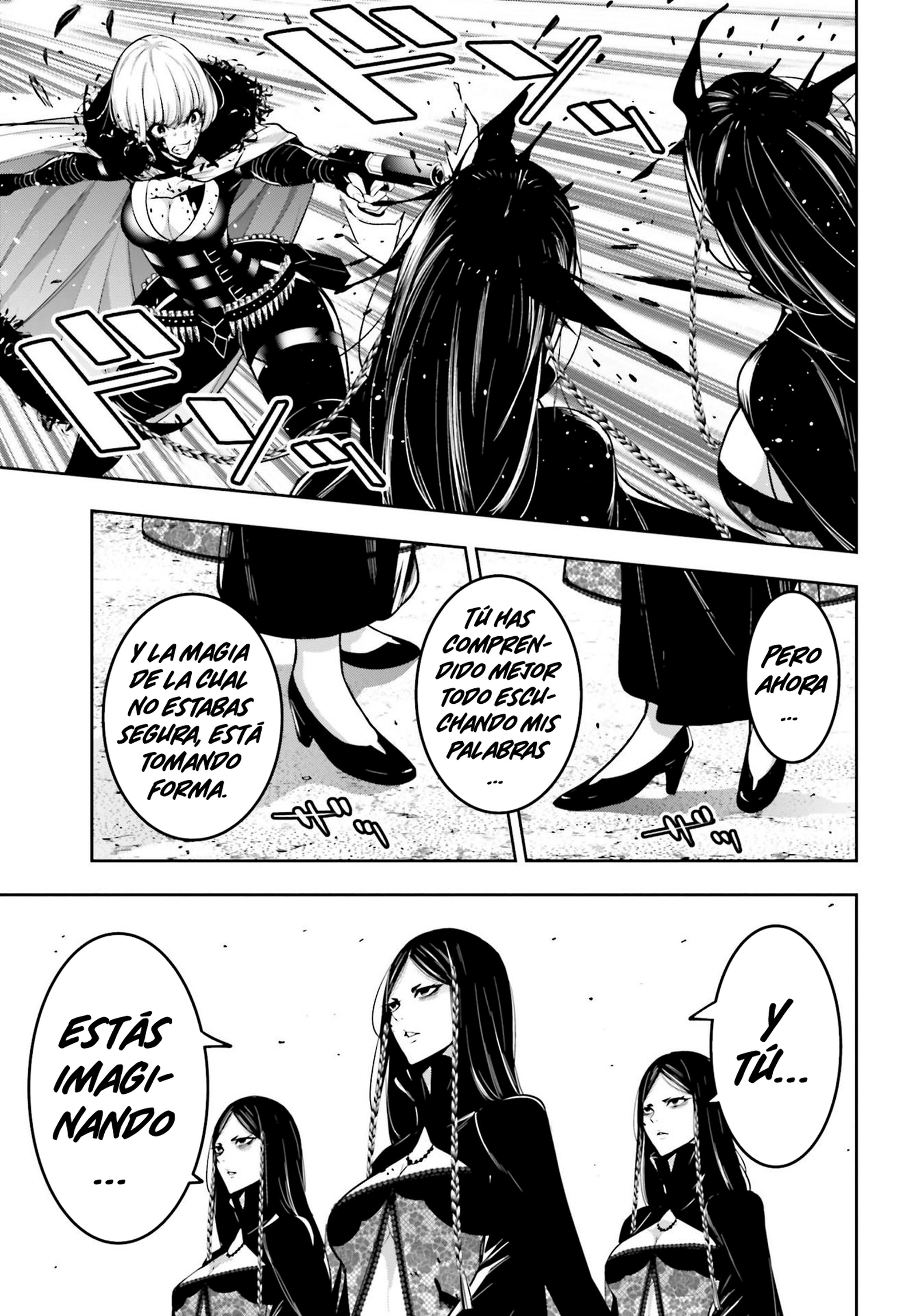 Majo Taisen - The War of Greedy Witches Capitulo 41: Los que son robados y los que roban página 35