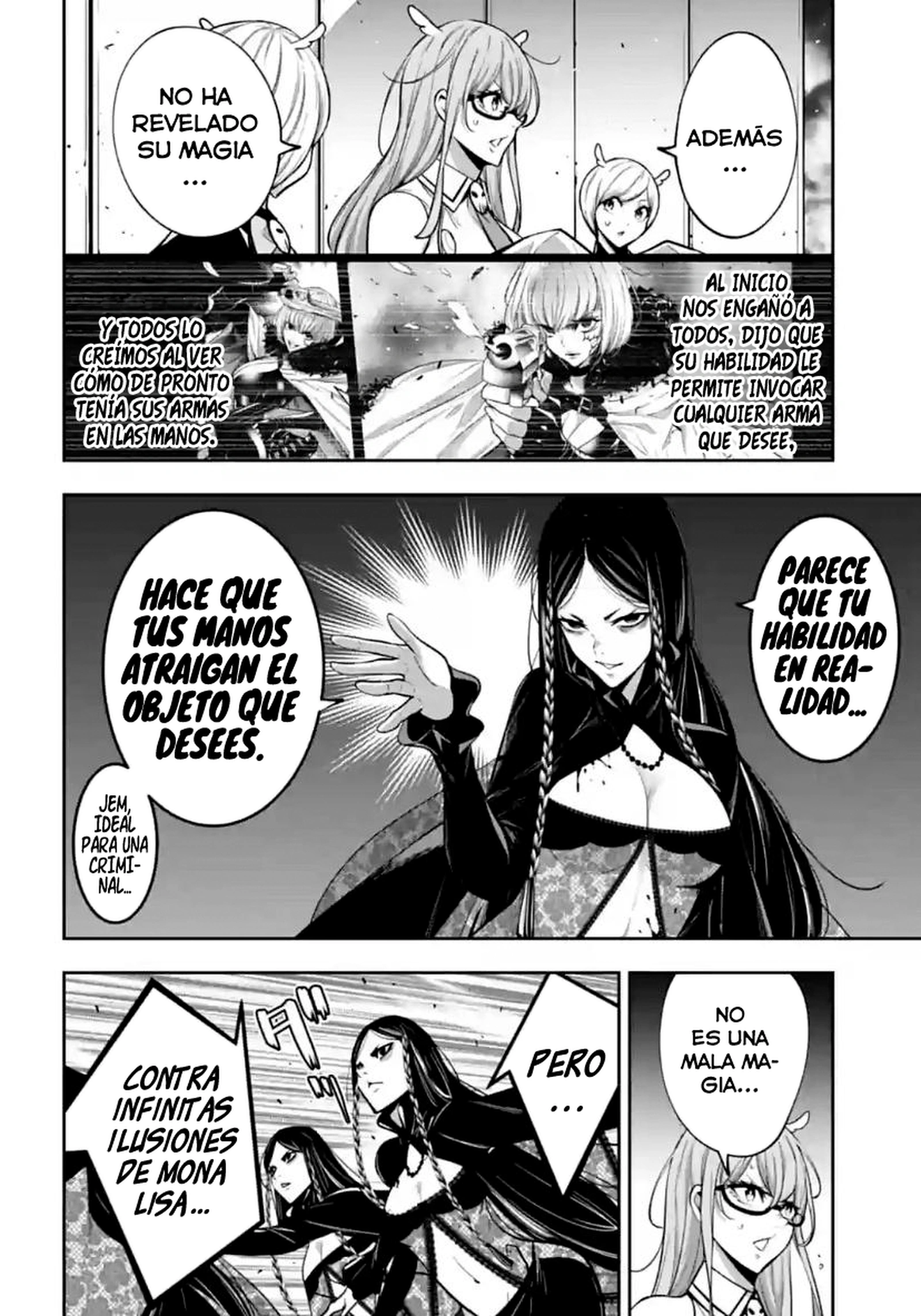 Majo Taisen - The War of Greedy Witches Capitulo 42: Razonamiento página 14