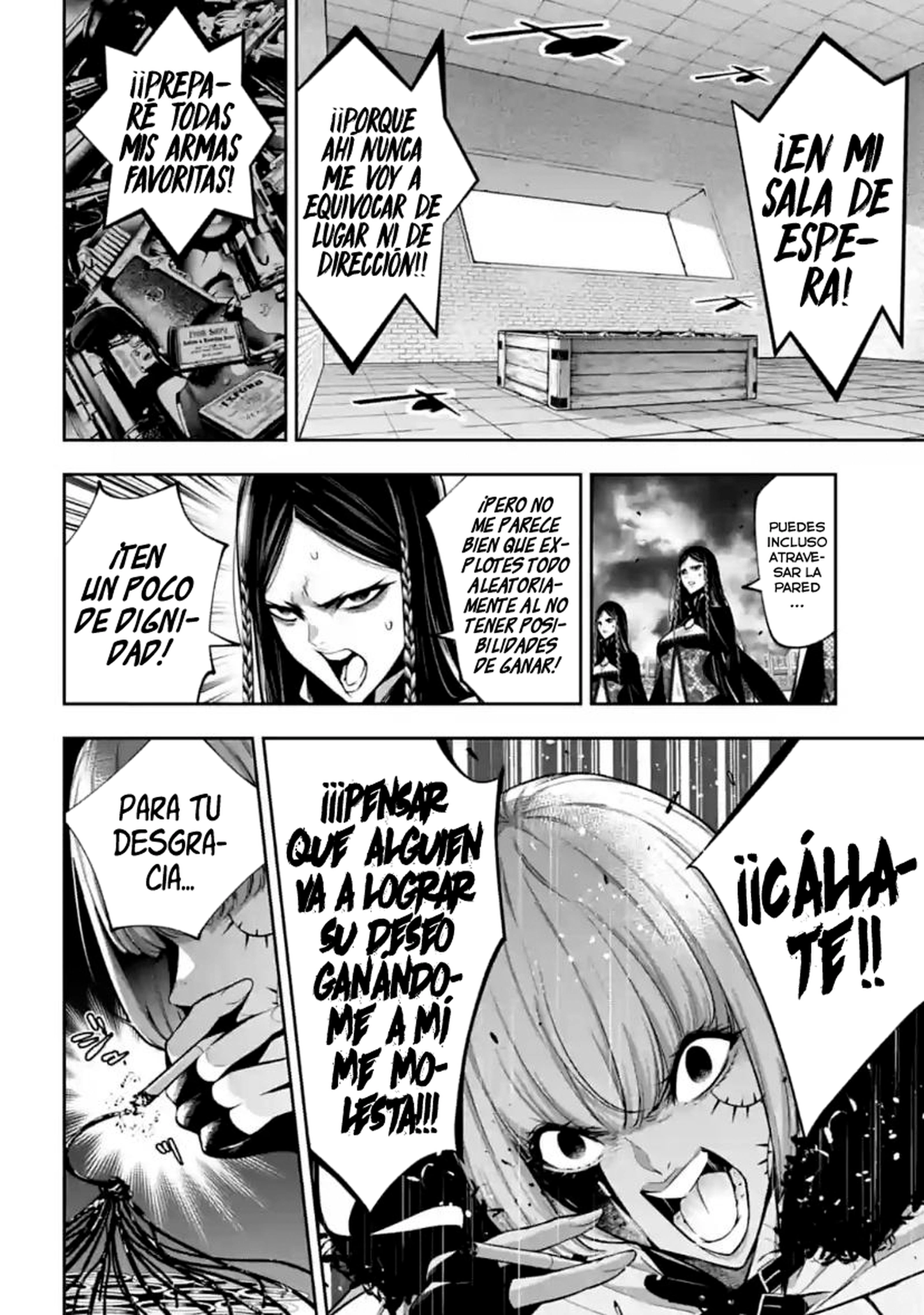 Majo Taisen - The War of Greedy Witches Capitulo 42: Razonamiento página 22