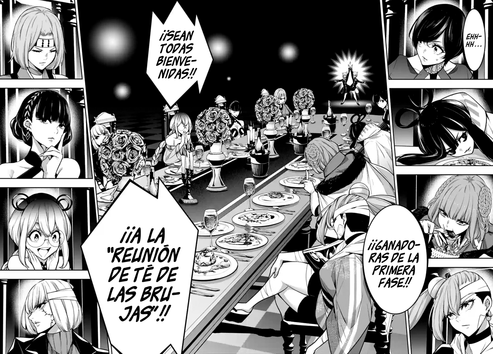Majo Taisen - The War of Greedy Witches Capitulo 43: La fiesta del té de las brujas página 14