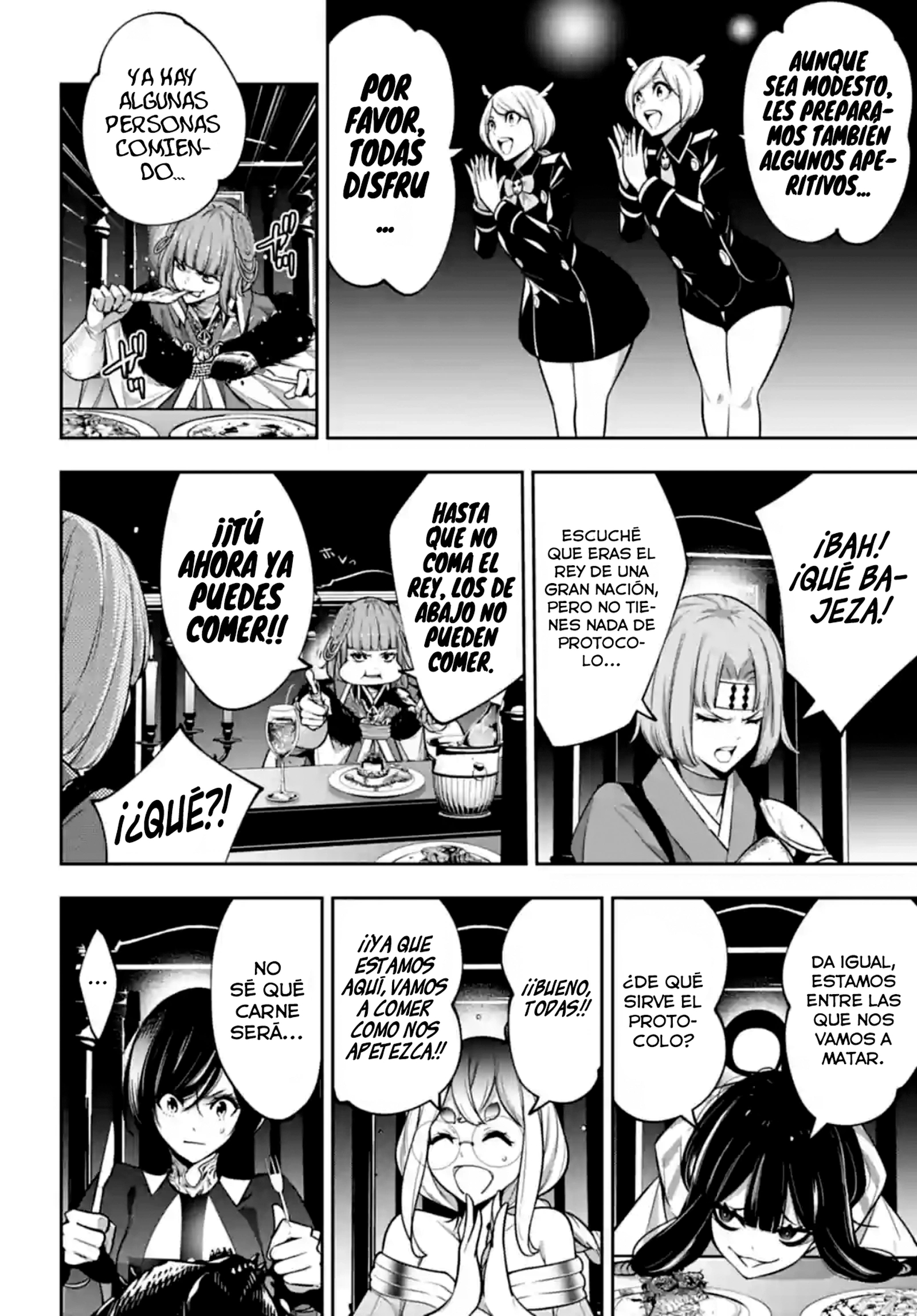 Majo Taisen - The War of Greedy Witches Capitulo 43: La fiesta del té de las brujas página 15