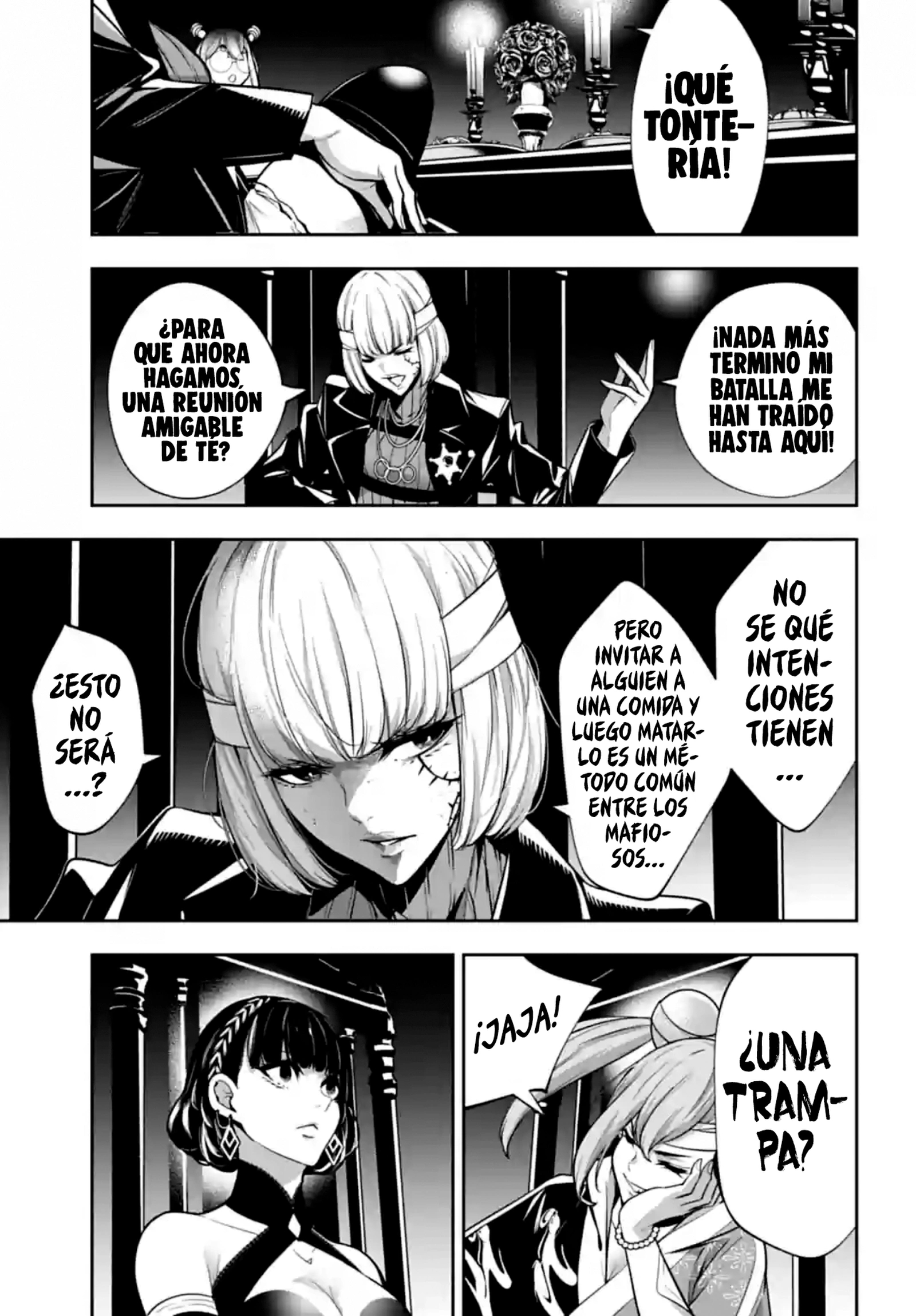 Majo Taisen - The War of Greedy Witches Capitulo 43: La fiesta del té de las brujas página 16