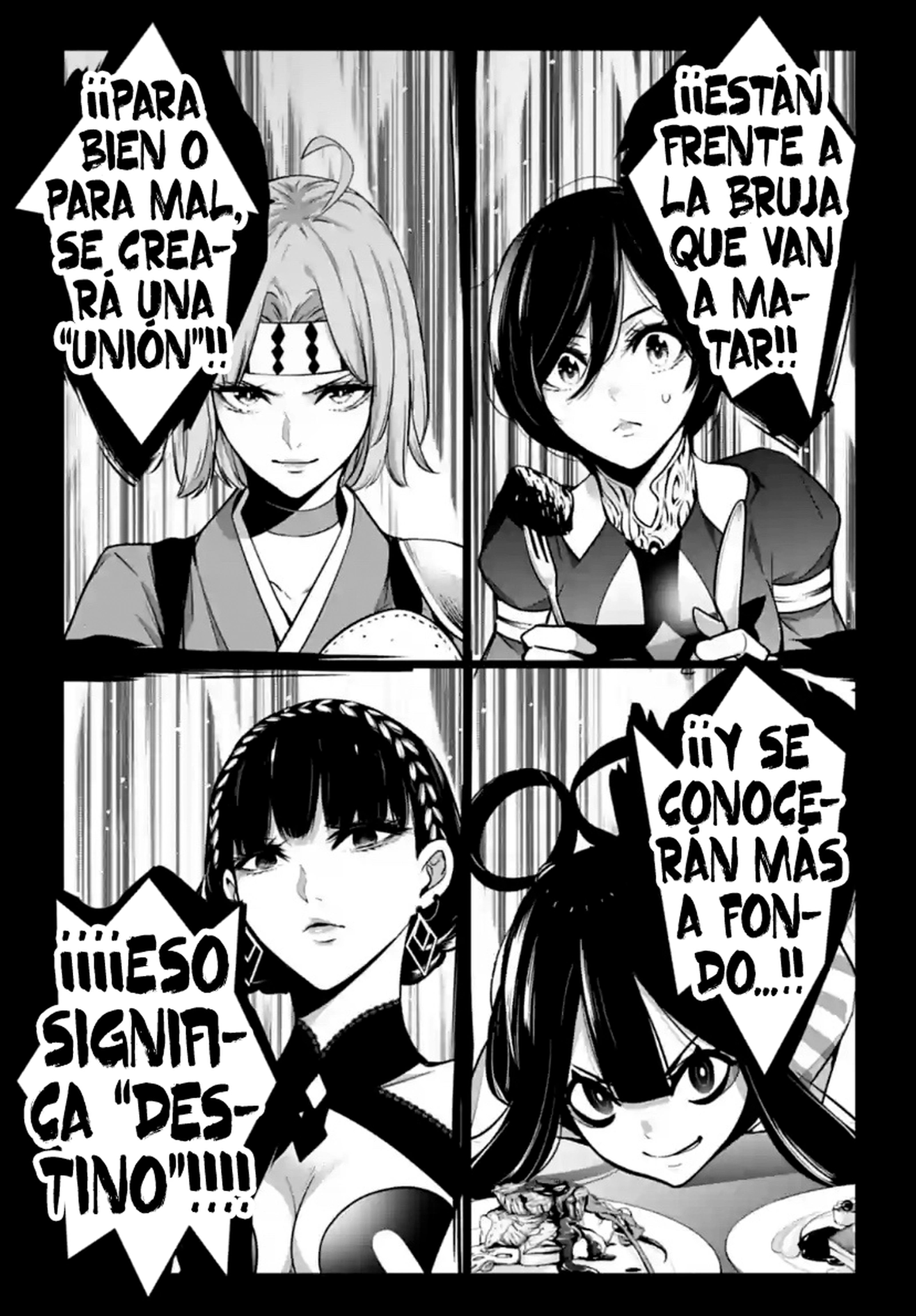 Majo Taisen - The War of Greedy Witches Capitulo 43: La fiesta del té de las brujas página 18
