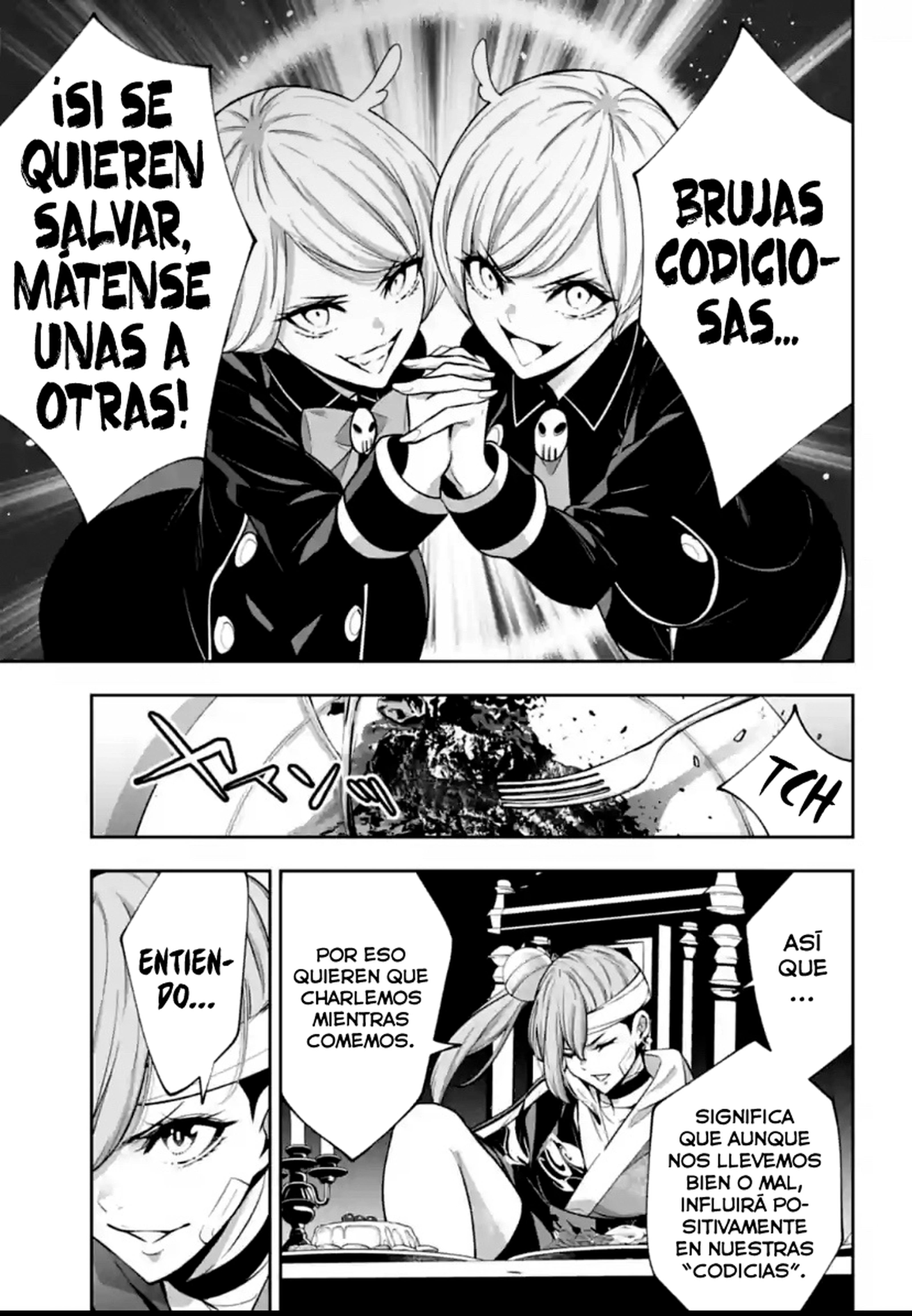 Majo Taisen - The War of Greedy Witches Capitulo 43: La fiesta del té de las brujas página 20