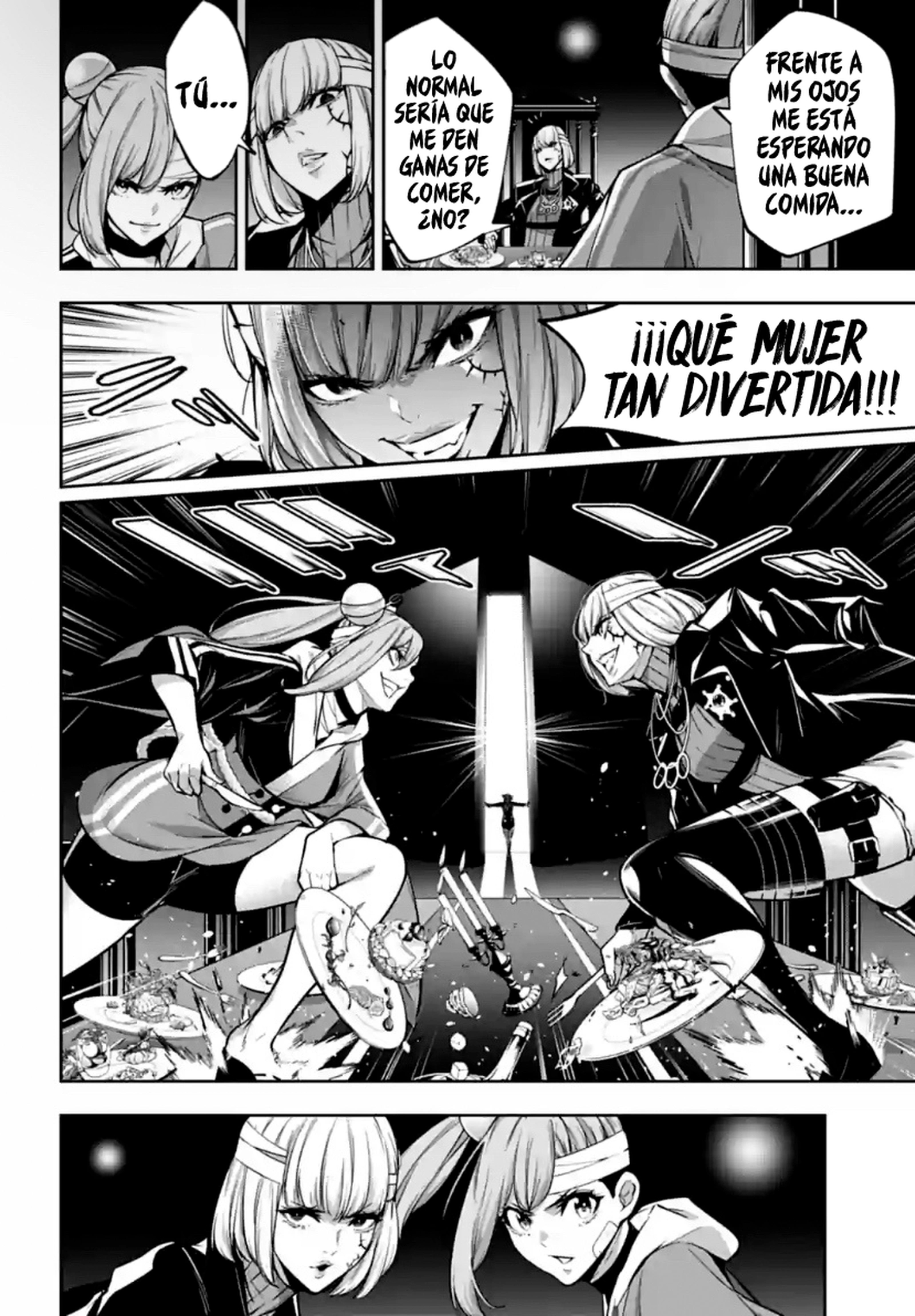 Majo Taisen - The War of Greedy Witches Capitulo 43: La fiesta del té de las brujas página 21
