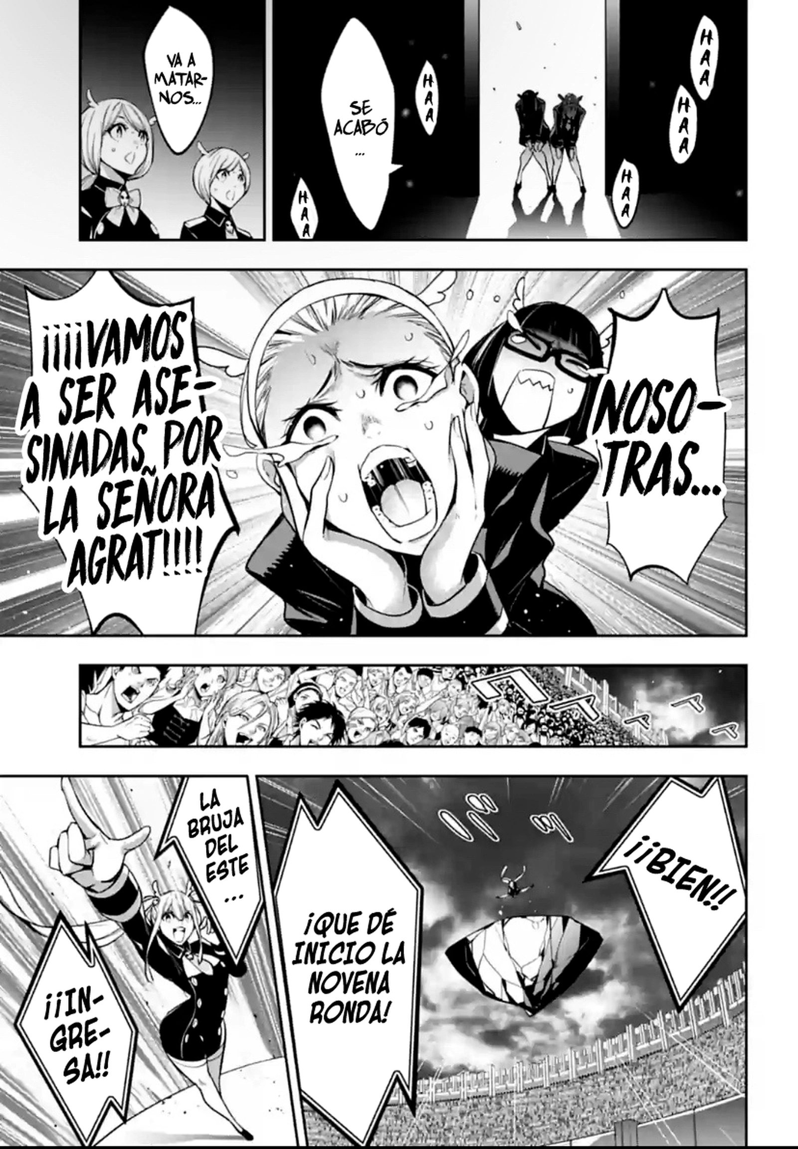 Majo Taisen - The War of Greedy Witches Capitulo 43: La fiesta del té de las brujas página 22