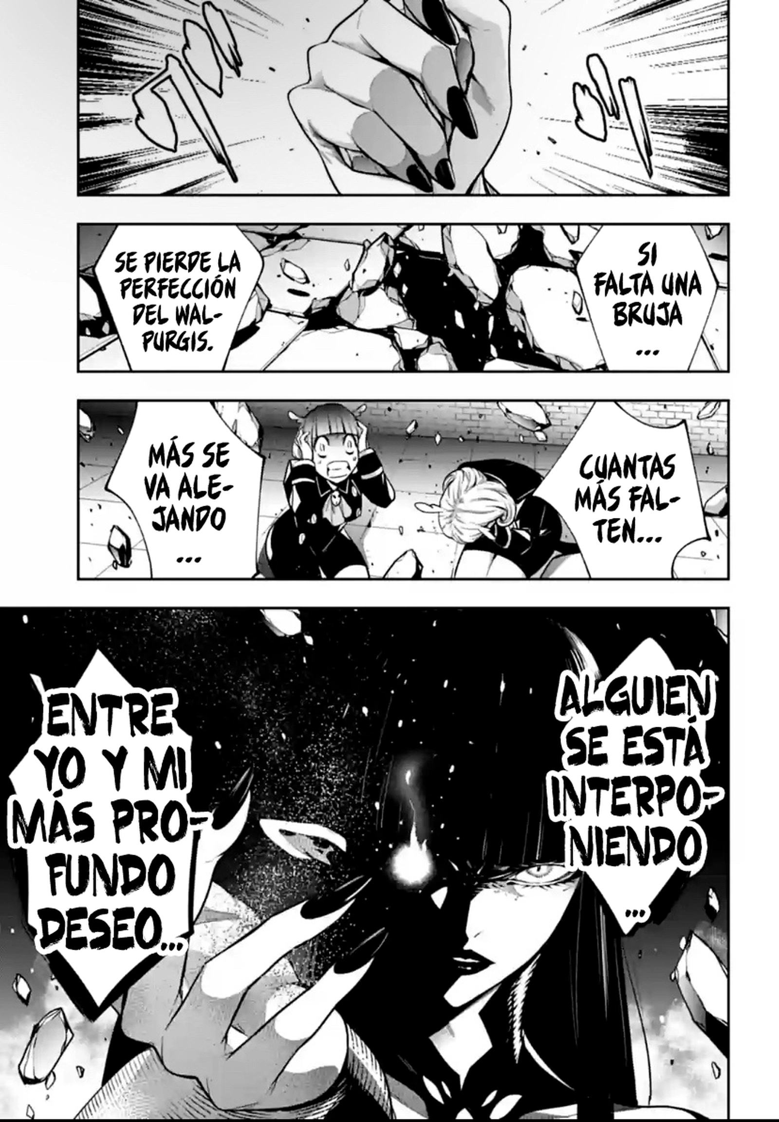 Majo Taisen - The War of Greedy Witches Capitulo 43: La fiesta del té de las brujas página 34