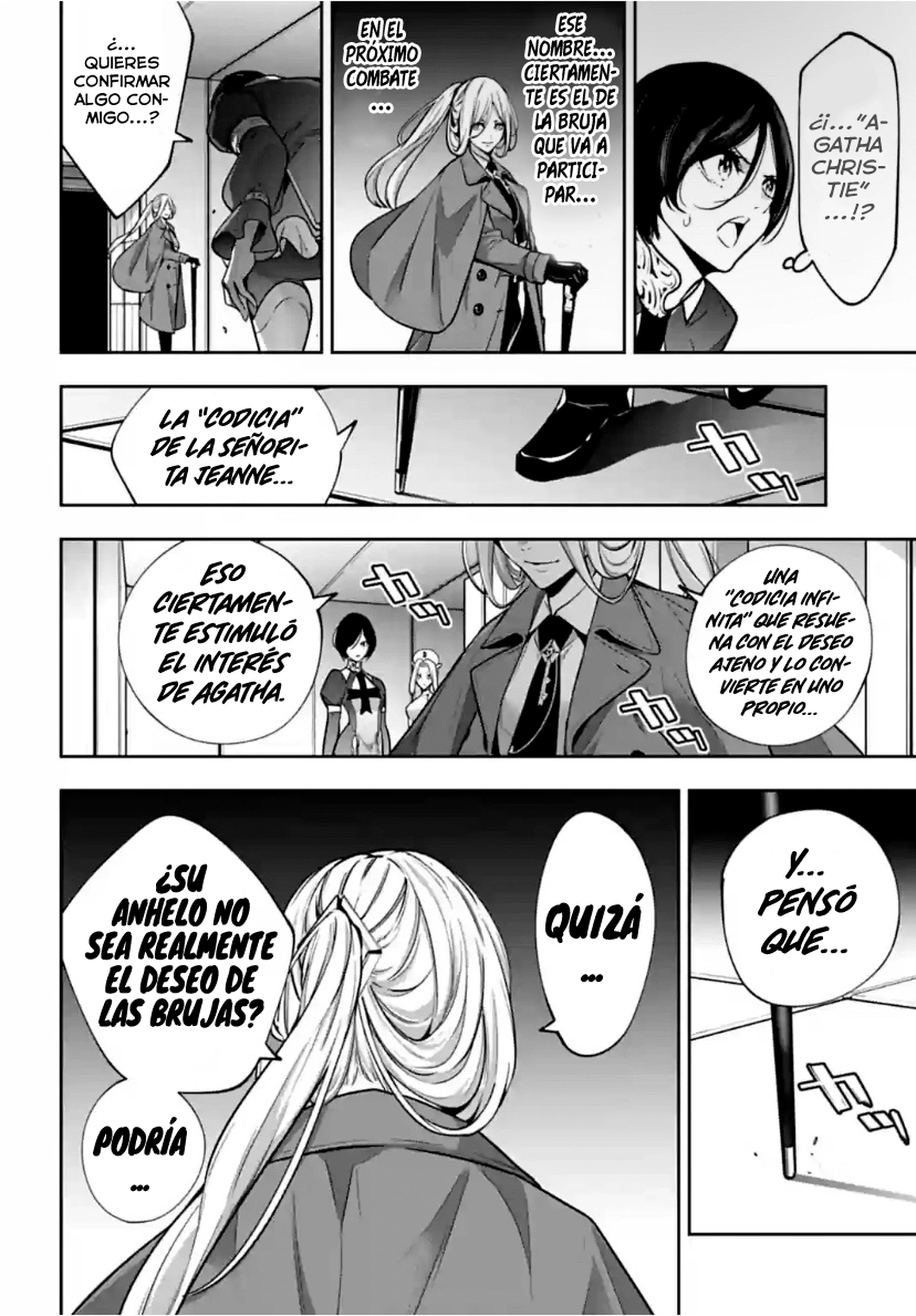 Majo Taisen - The War of Greedy Witches Capitulo 43: La fiesta del té de las brujas página 8