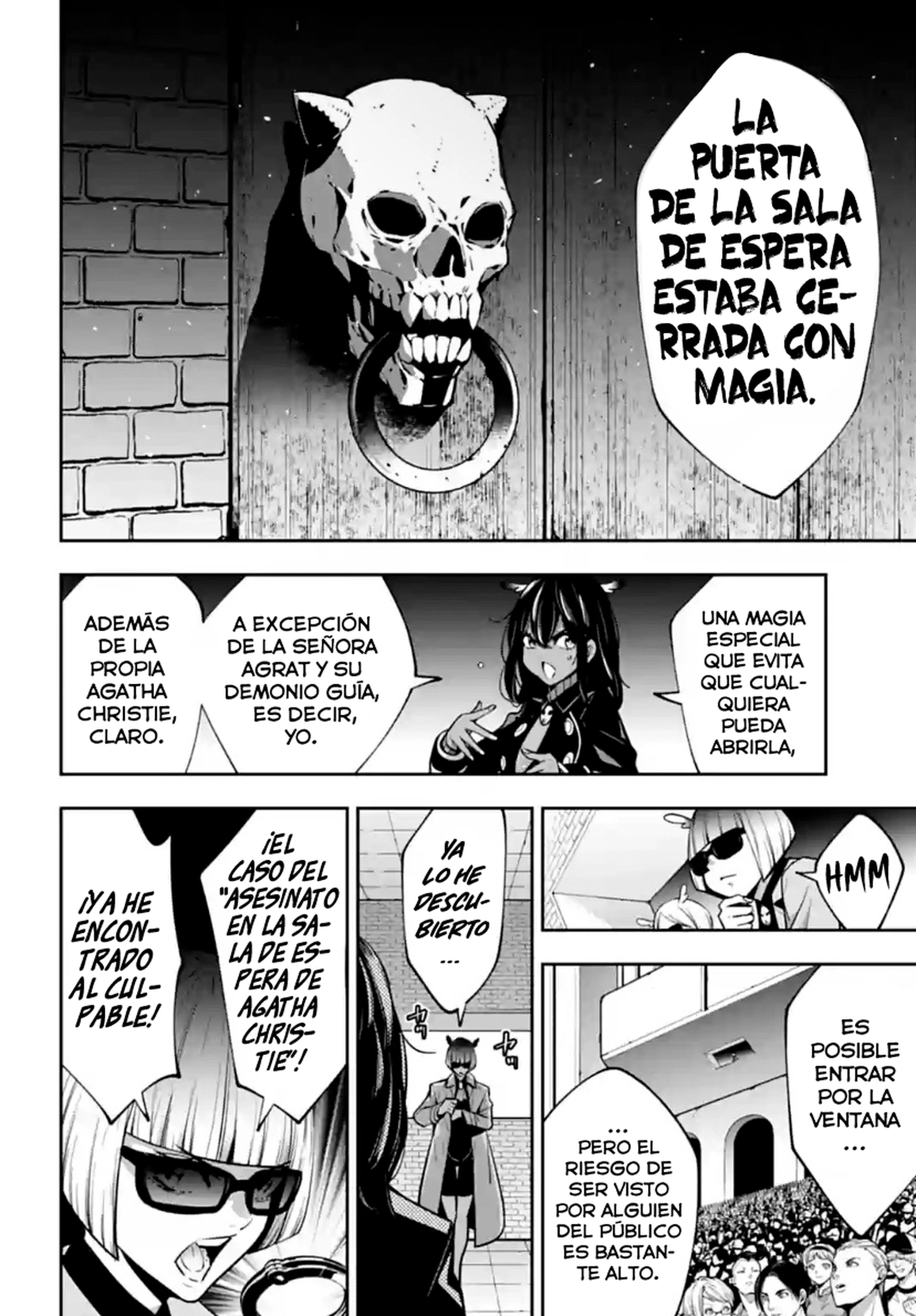 Majo Taisen - The War of Greedy Witches Capitulo 44: Misterio de habitación cerrada página 8