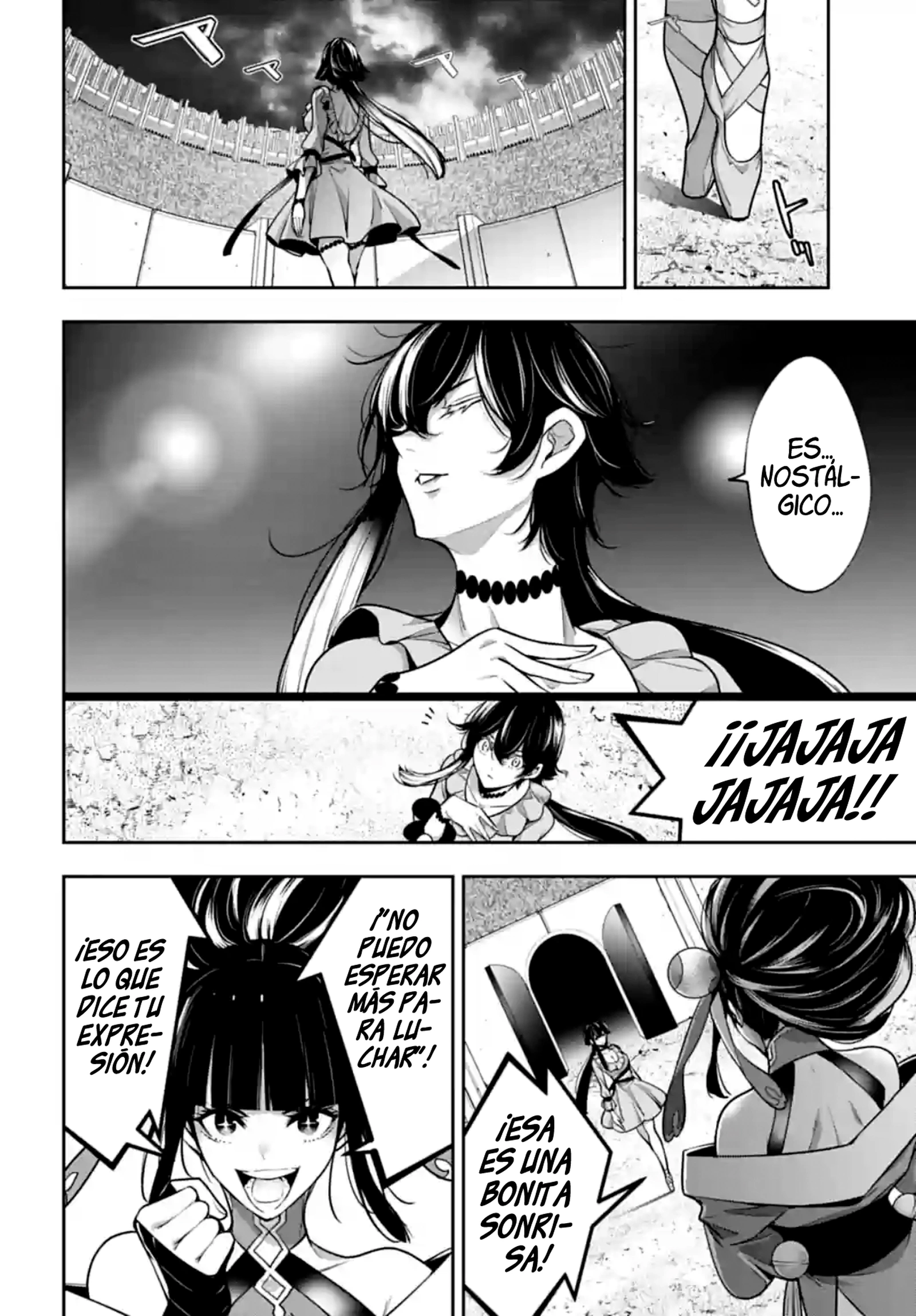 Majo Taisen - The War of Greedy Witches Capitulo 45: "Artes marciales" y "Danza" página 10