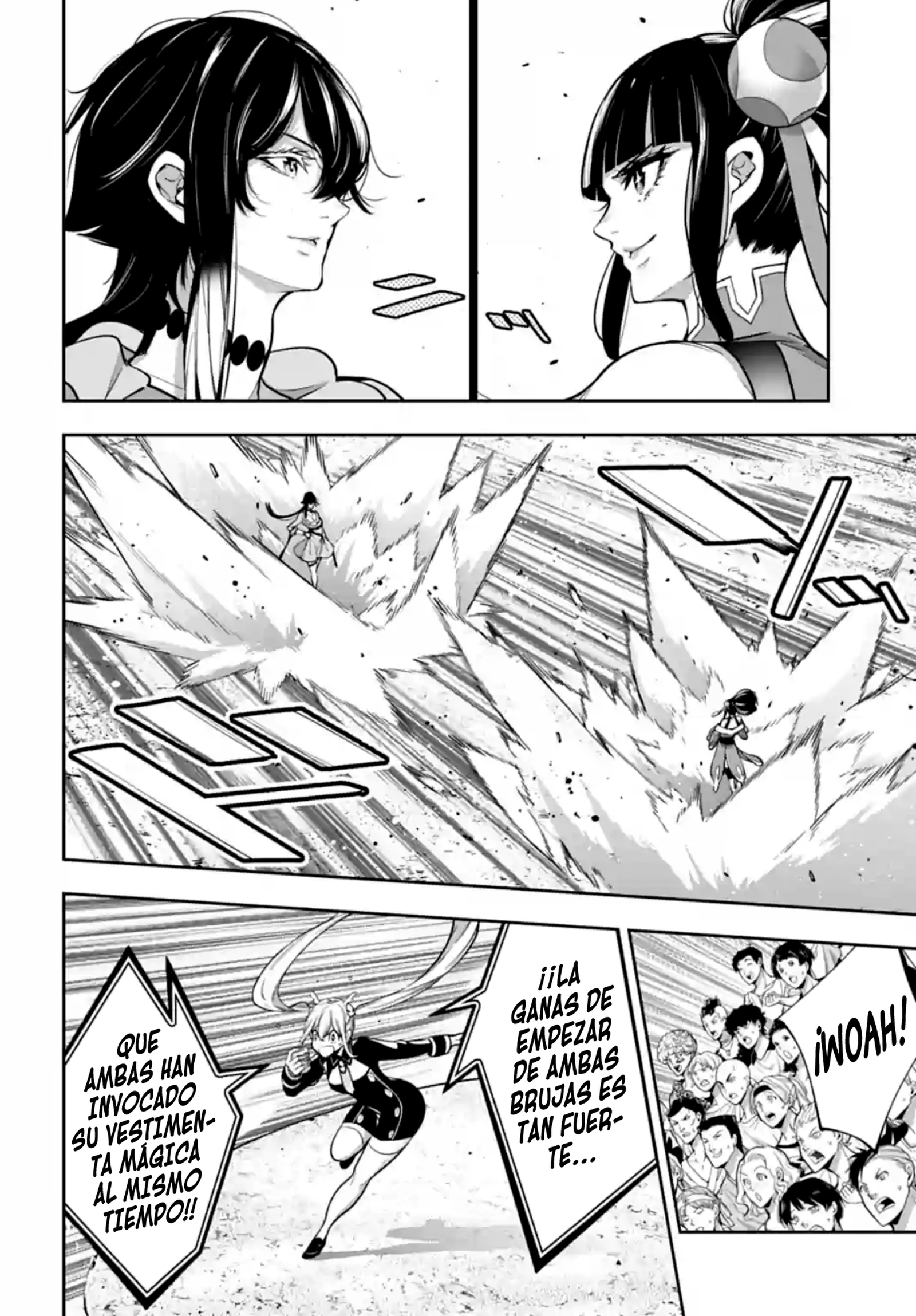 Majo Taisen - The War of Greedy Witches Capitulo 45: "Artes marciales" y "Danza" página 12
