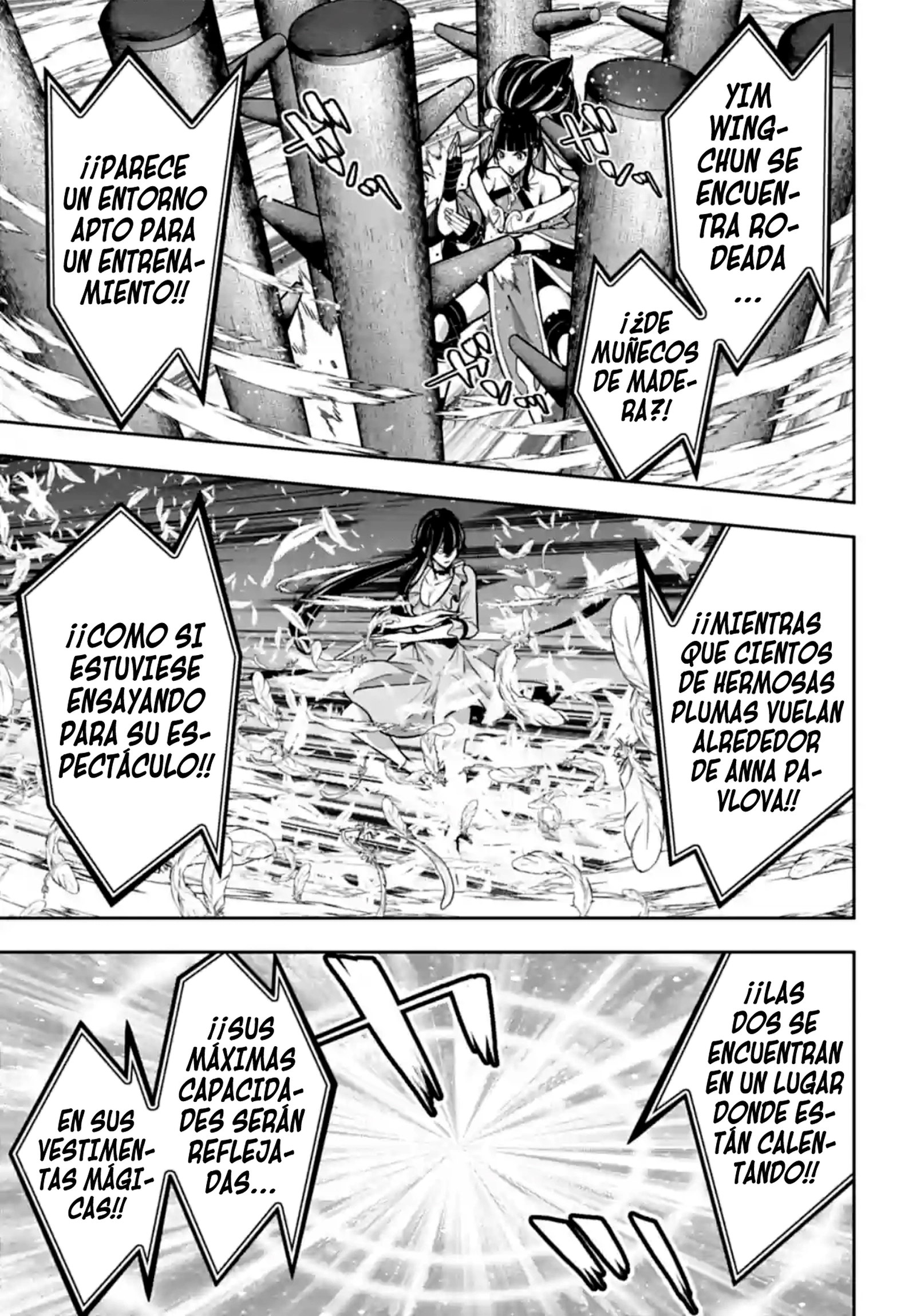 Majo Taisen - The War of Greedy Witches Capitulo 45: "Artes marciales" y "Danza" página 13