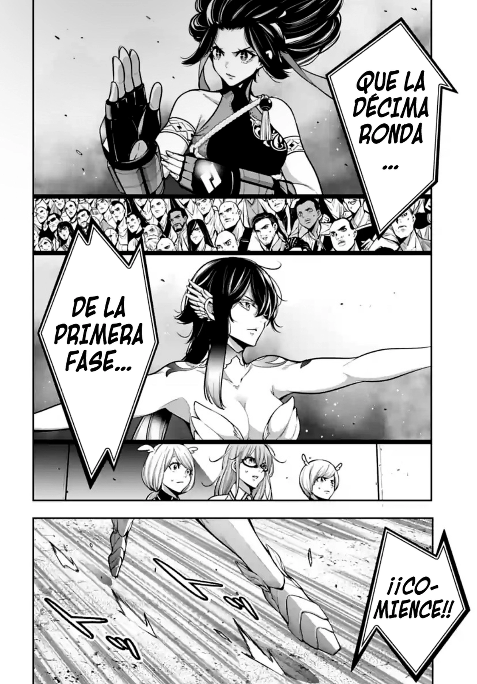 Majo Taisen - The War of Greedy Witches Capitulo 45: "Artes marciales" y "Danza" página 18
