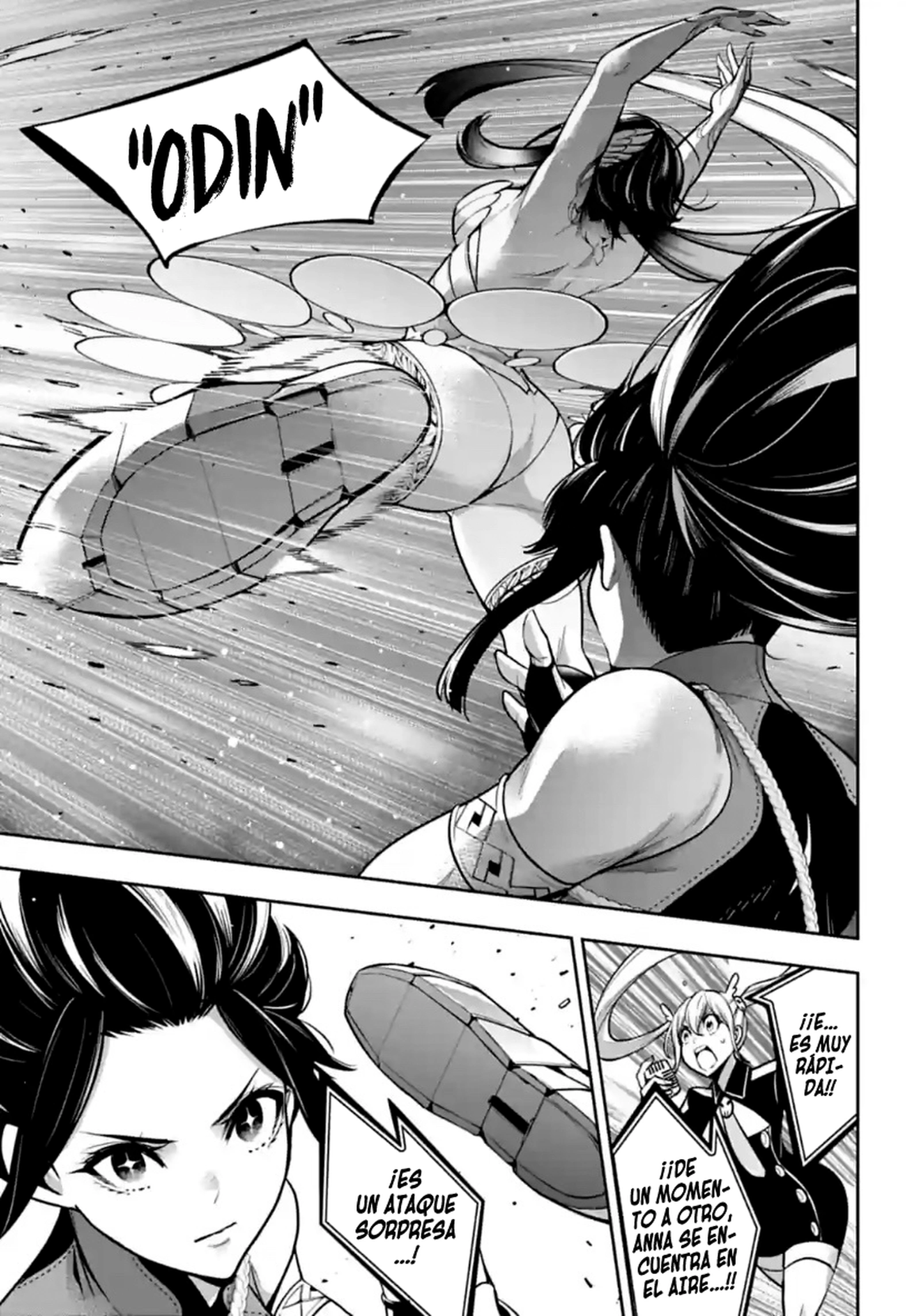 Majo Taisen - The War of Greedy Witches Capitulo 45: "Artes marciales" y "Danza" página 19