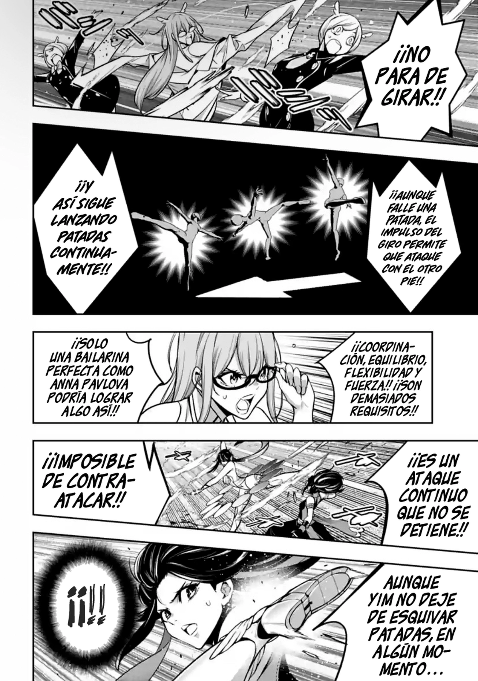 Majo Taisen - The War of Greedy Witches Capitulo 45: "Artes marciales" y "Danza" página 22