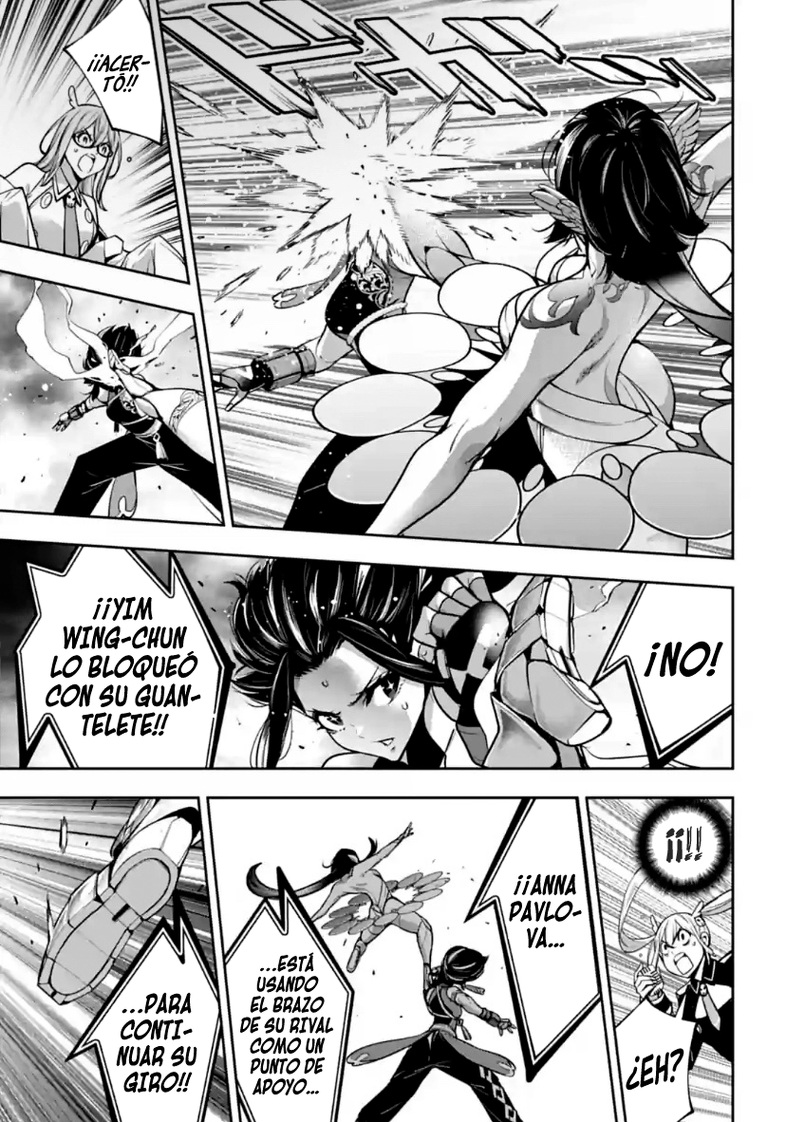 Majo Taisen - The War of Greedy Witches Capitulo 45: "Artes marciales" y "Danza" página 23