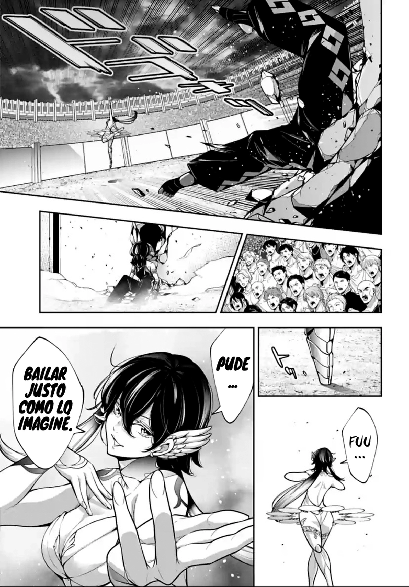 Majo Taisen - The War of Greedy Witches Capitulo 45: "Artes marciales" y "Danza" página 25