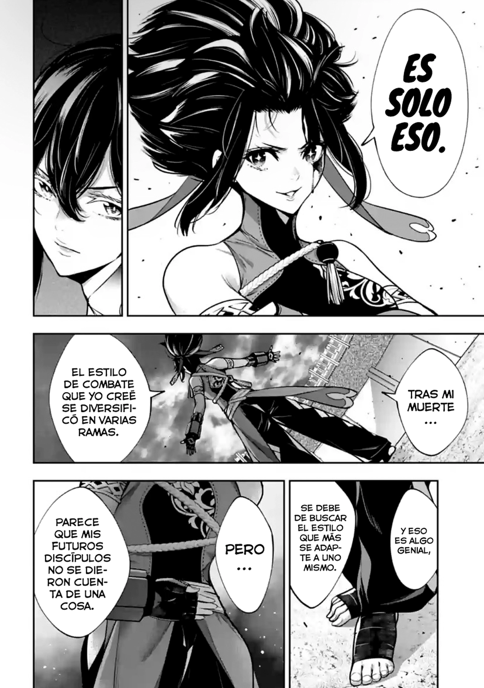 Majo Taisen - The War of Greedy Witches Capitulo 45: "Artes marciales" y "Danza" página 28