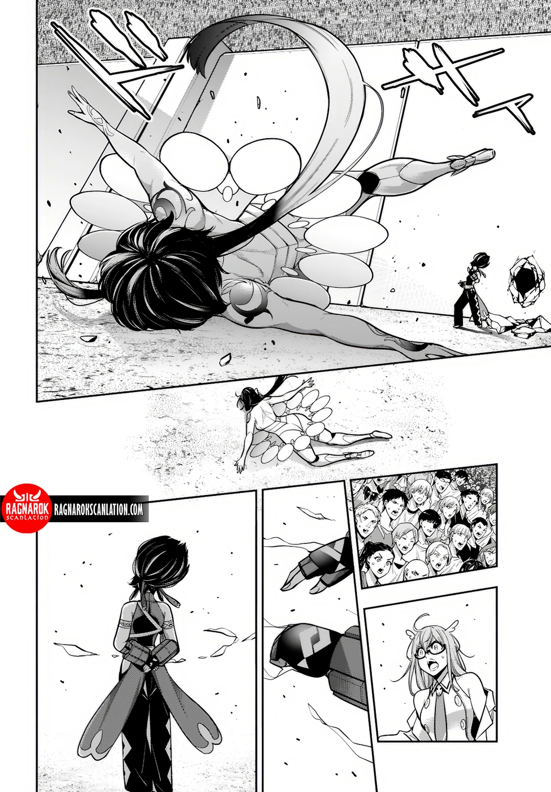 Majo Taisen - The War of Greedy Witches Capitulo 46: El estilo que combina ataque y defensa página 12