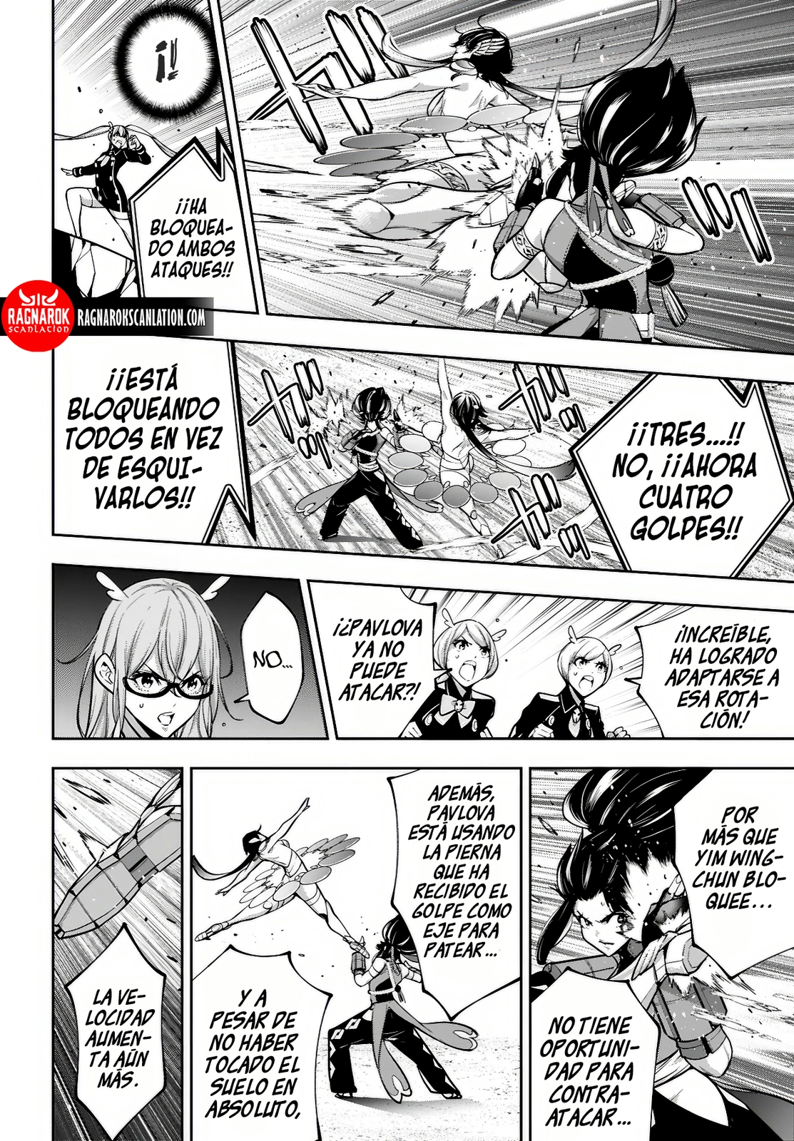 Majo Taisen - The War of Greedy Witches Capitulo 46: El estilo que combina ataque y defensa página 18
