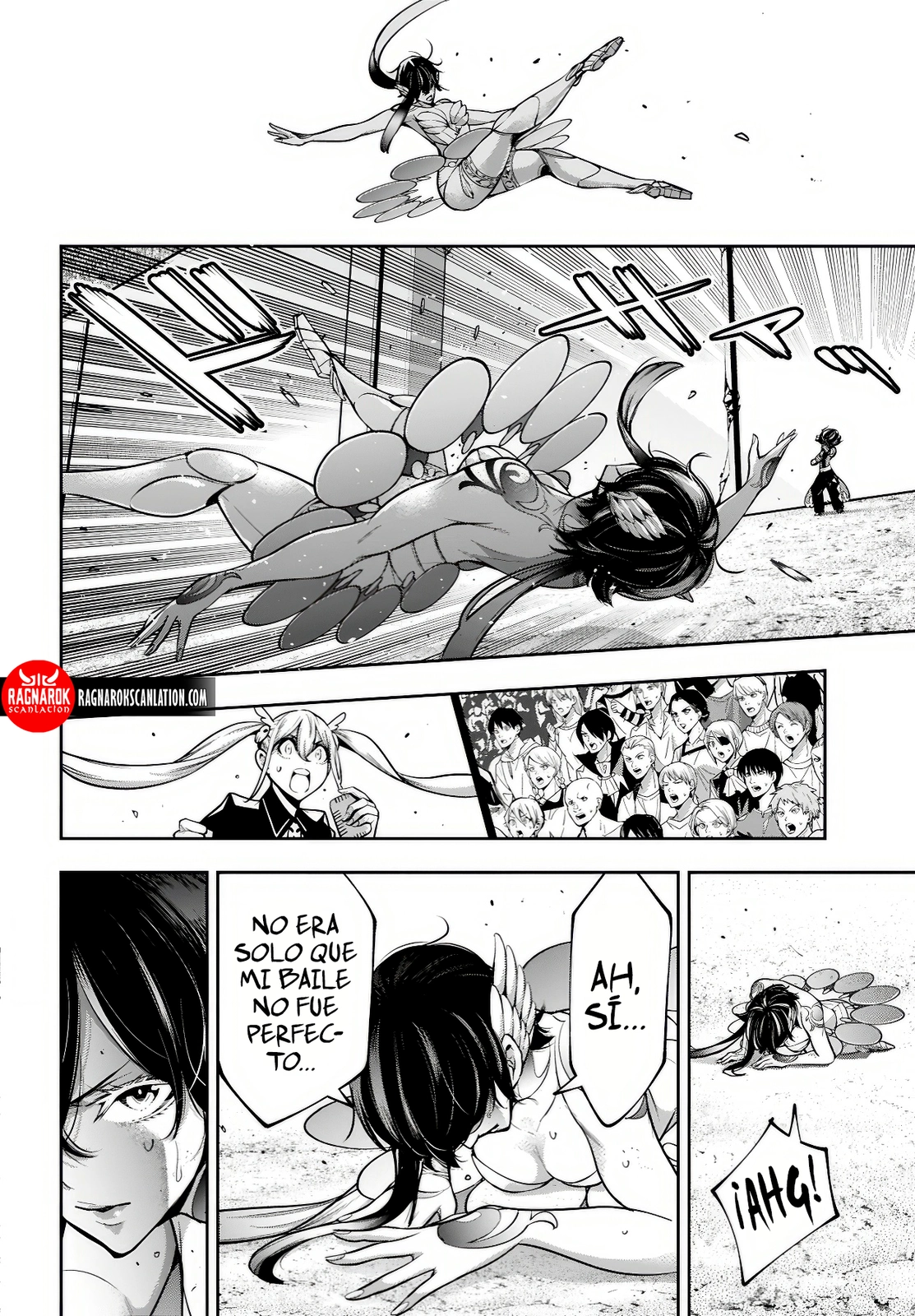 Majo Taisen - The War of Greedy Witches Capitulo 46: El estilo que combina ataque y defensa página 23