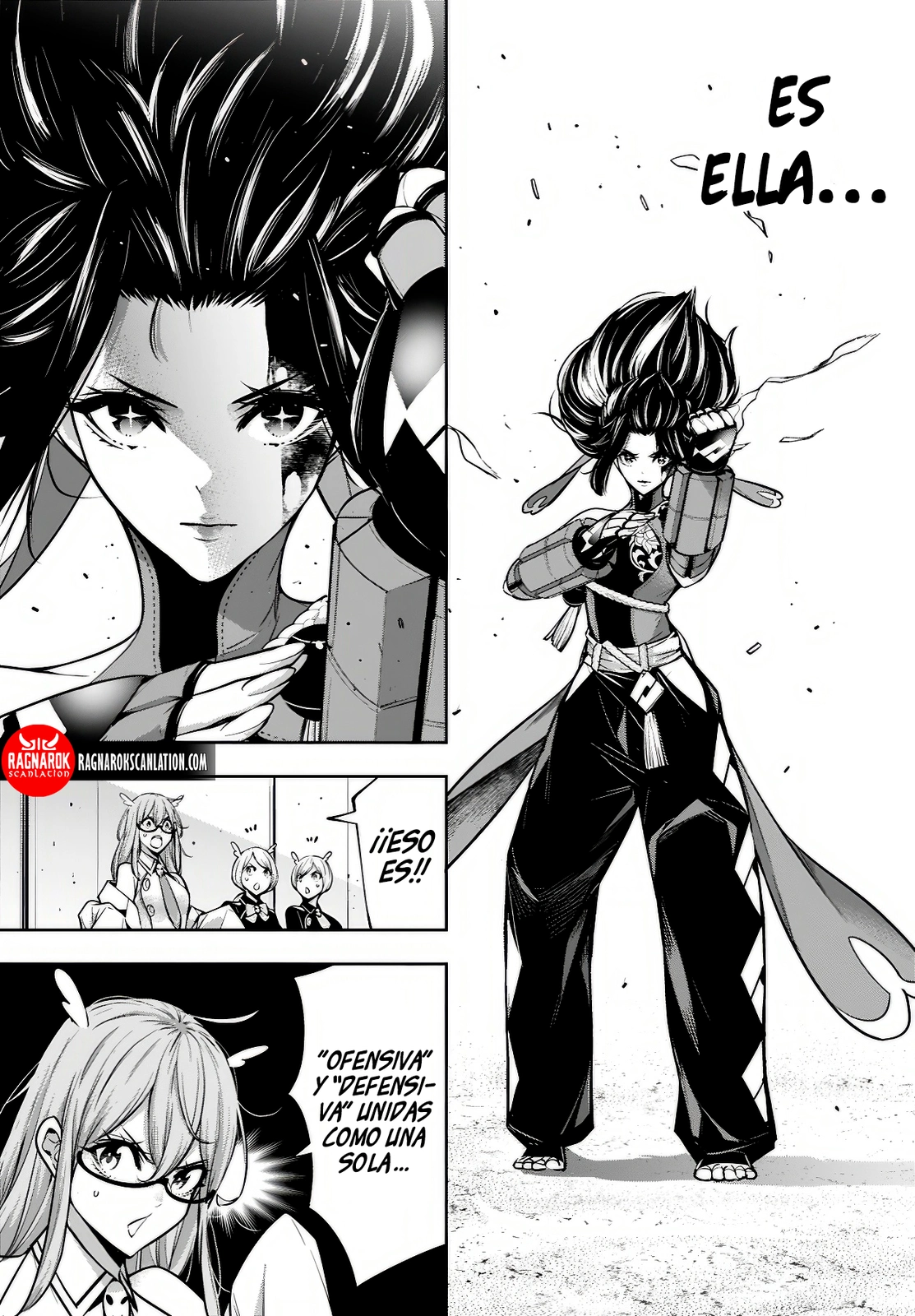 Majo Taisen - The War of Greedy Witches Capitulo 46: El estilo que combina ataque y defensa página 24