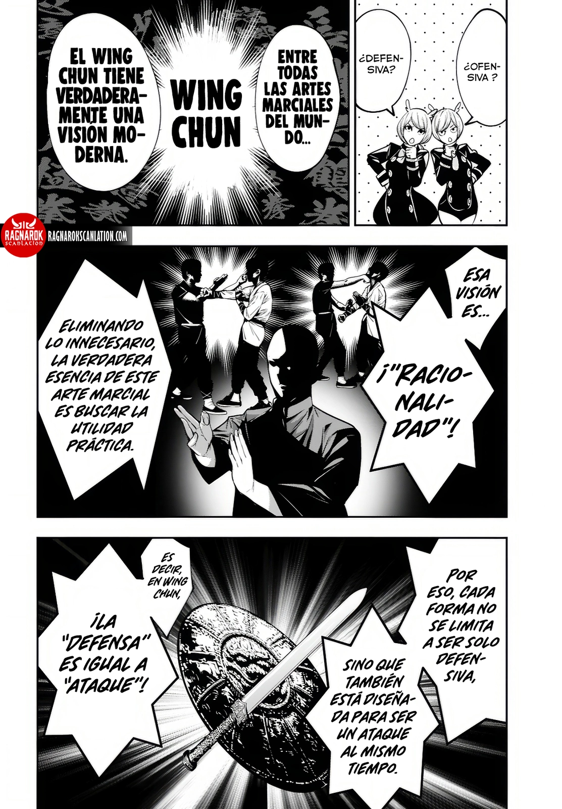 Majo Taisen - The War of Greedy Witches Capitulo 46: El estilo que combina ataque y defensa página 25