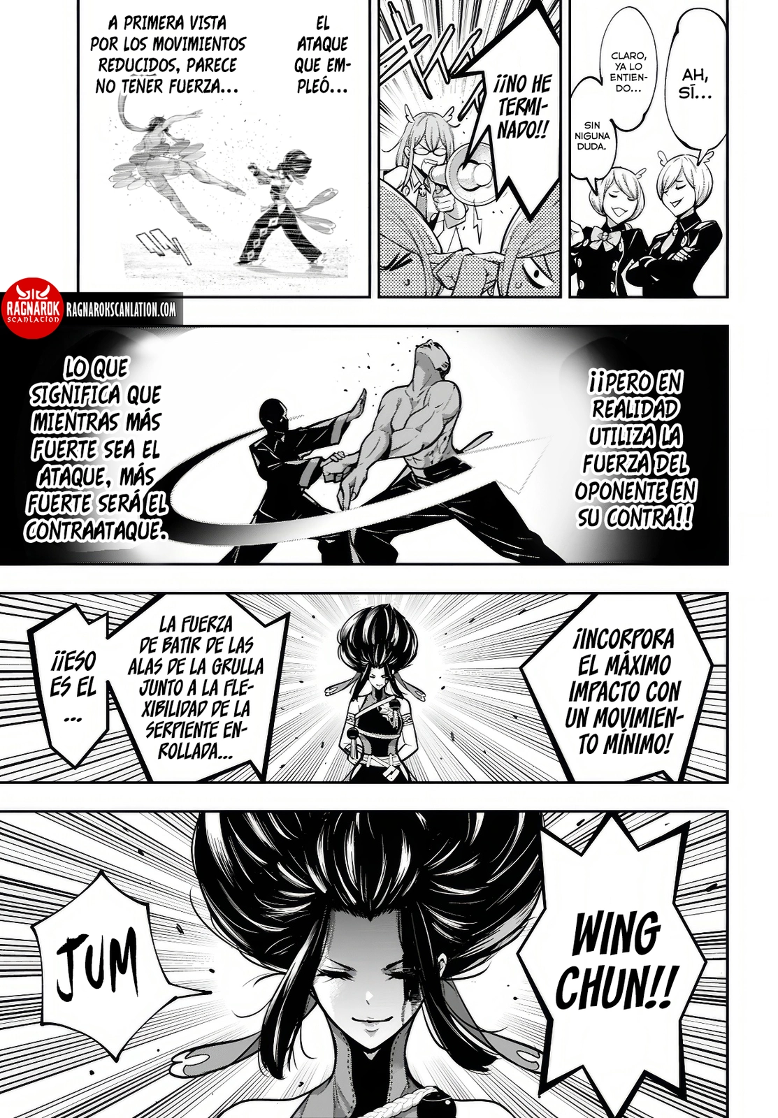 Majo Taisen - The War of Greedy Witches Capitulo 46: El estilo que combina ataque y defensa página 26