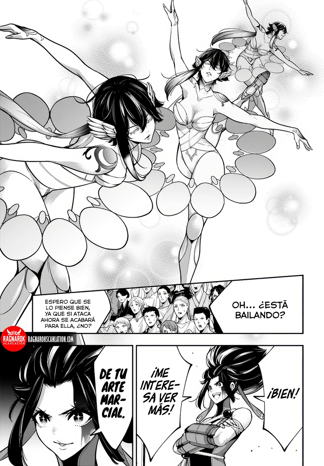 Majo Taisen - The War of Greedy Witches Capitulo 46: El estilo que combina ataque y defensa página 30