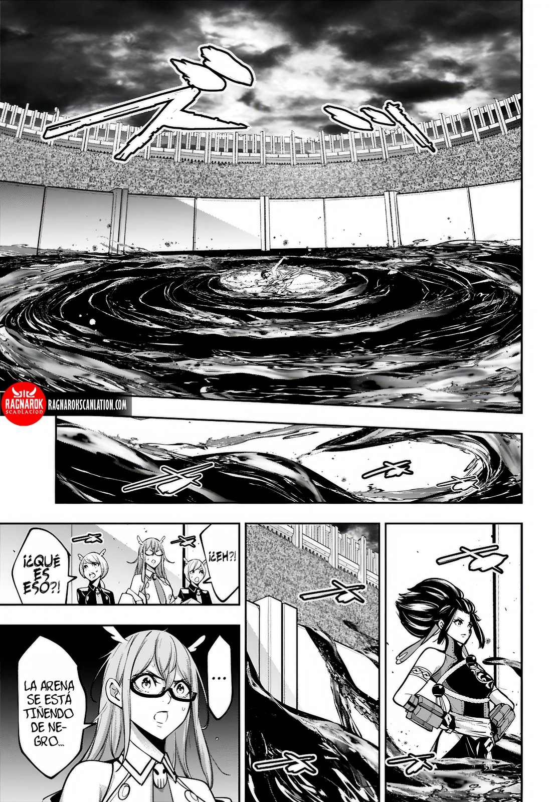 Majo Taisen - The War of Greedy Witches Capitulo 46: El estilo que combina ataque y defensa página 32