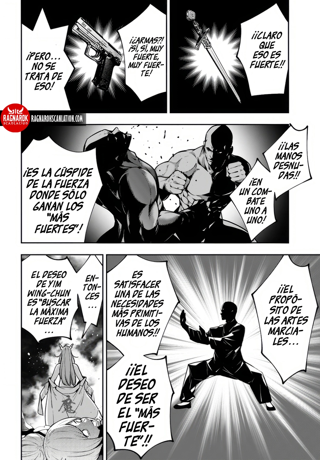 Majo Taisen - The War of Greedy Witches Capitulo 46: El estilo que combina ataque y defensa página 6