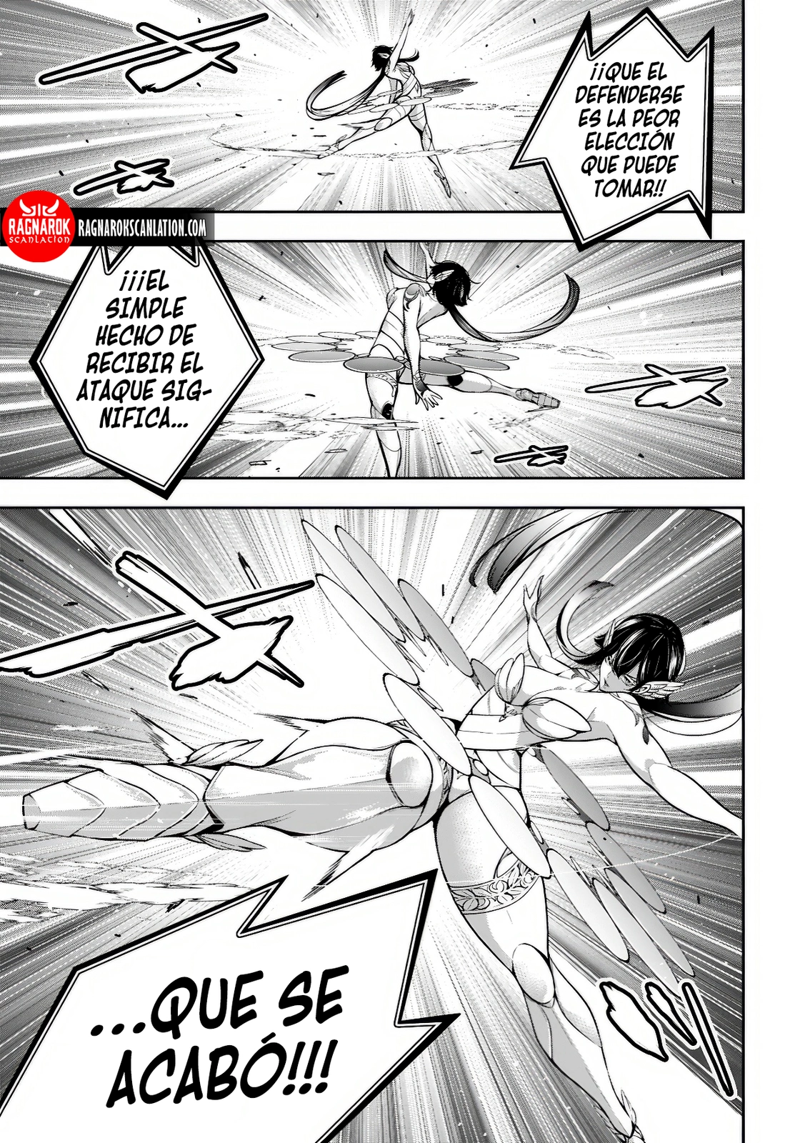 Majo Taisen - The War of Greedy Witches Capitulo 46: El estilo que combina ataque y defensa página 9