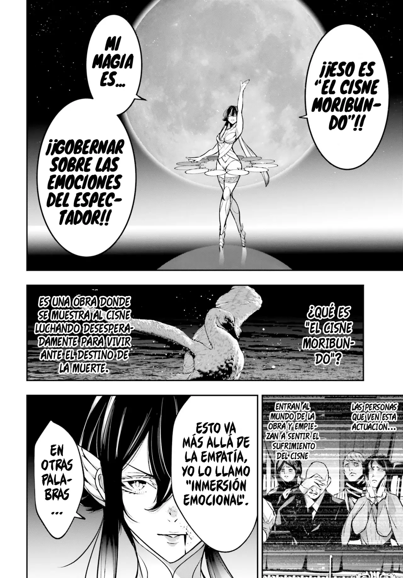 Majo Taisen - The War of Greedy Witches Capitulo 47: La muerte del cisne página 14