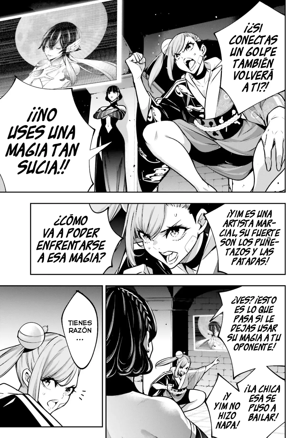 Majo Taisen - The War of Greedy Witches Capitulo 47: La muerte del cisne página 17