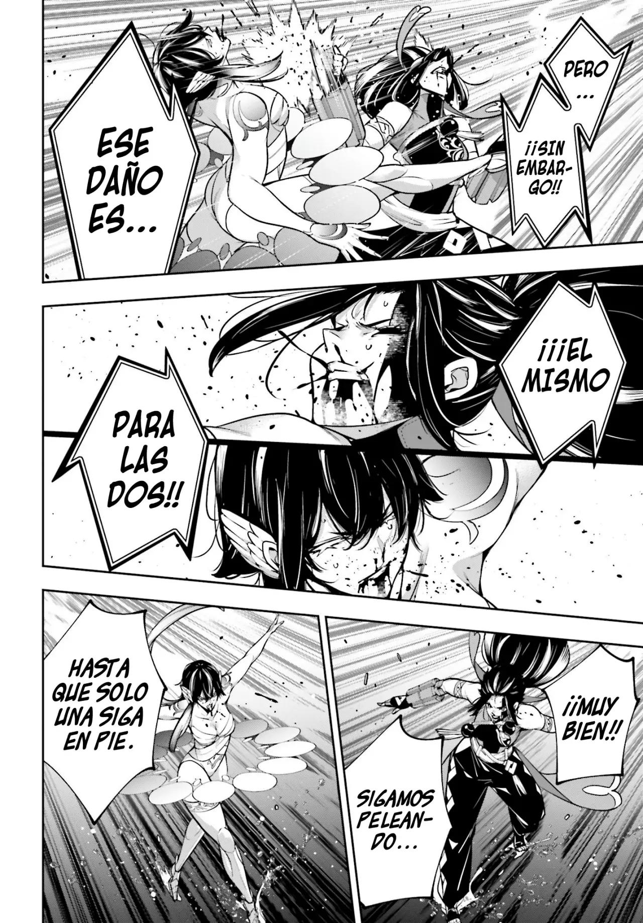 Majo Taisen - The War of Greedy Witches Capitulo 47: La muerte del cisne página 28