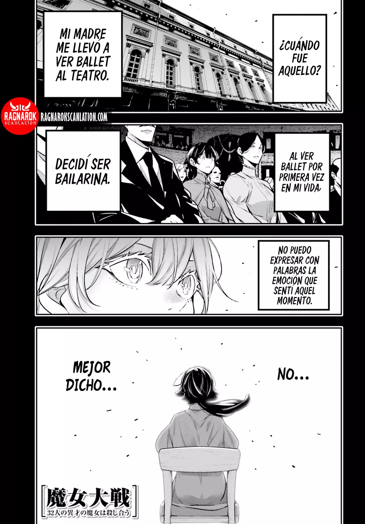 Majo Taisen - The War of Greedy Witches Capitulo 47: La muerte del cisne página 3