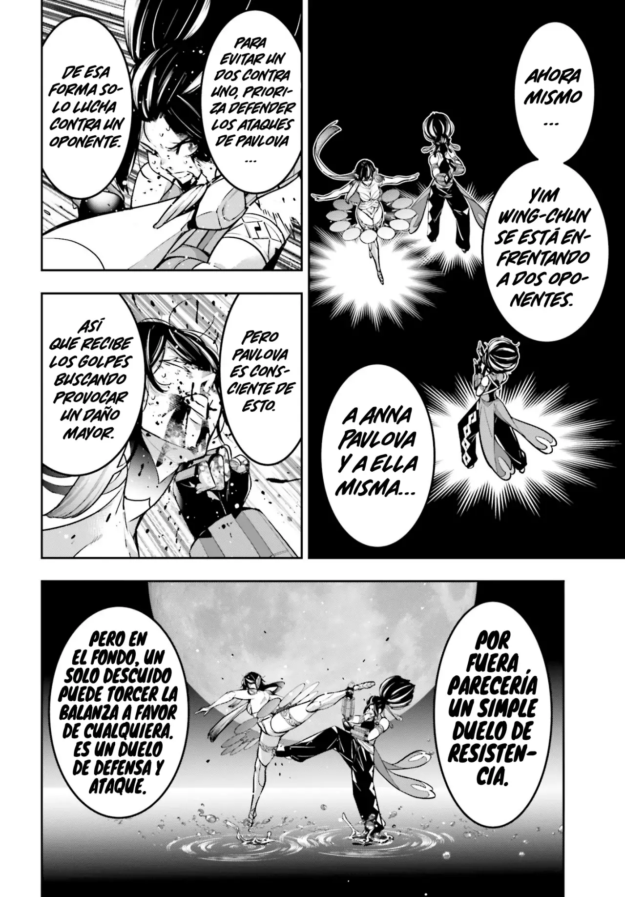 Majo Taisen - The War of Greedy Witches Capitulo 47: La muerte del cisne página 32