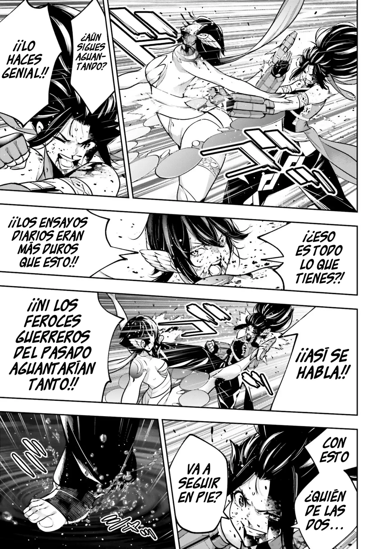 Majo Taisen - The War of Greedy Witches Capitulo 47: La muerte del cisne página 33