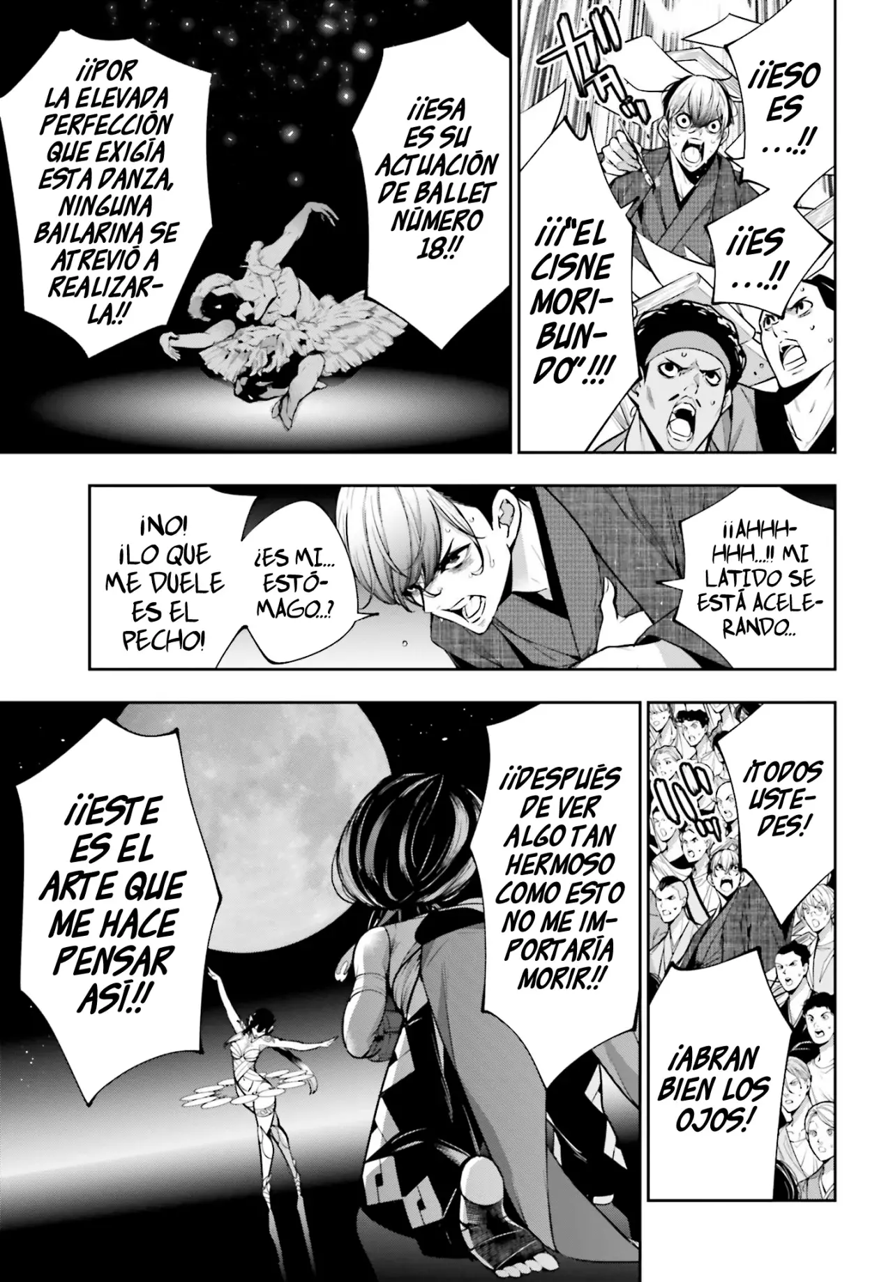 Majo Taisen - The War of Greedy Witches Capitulo 47: La muerte del cisne página 5